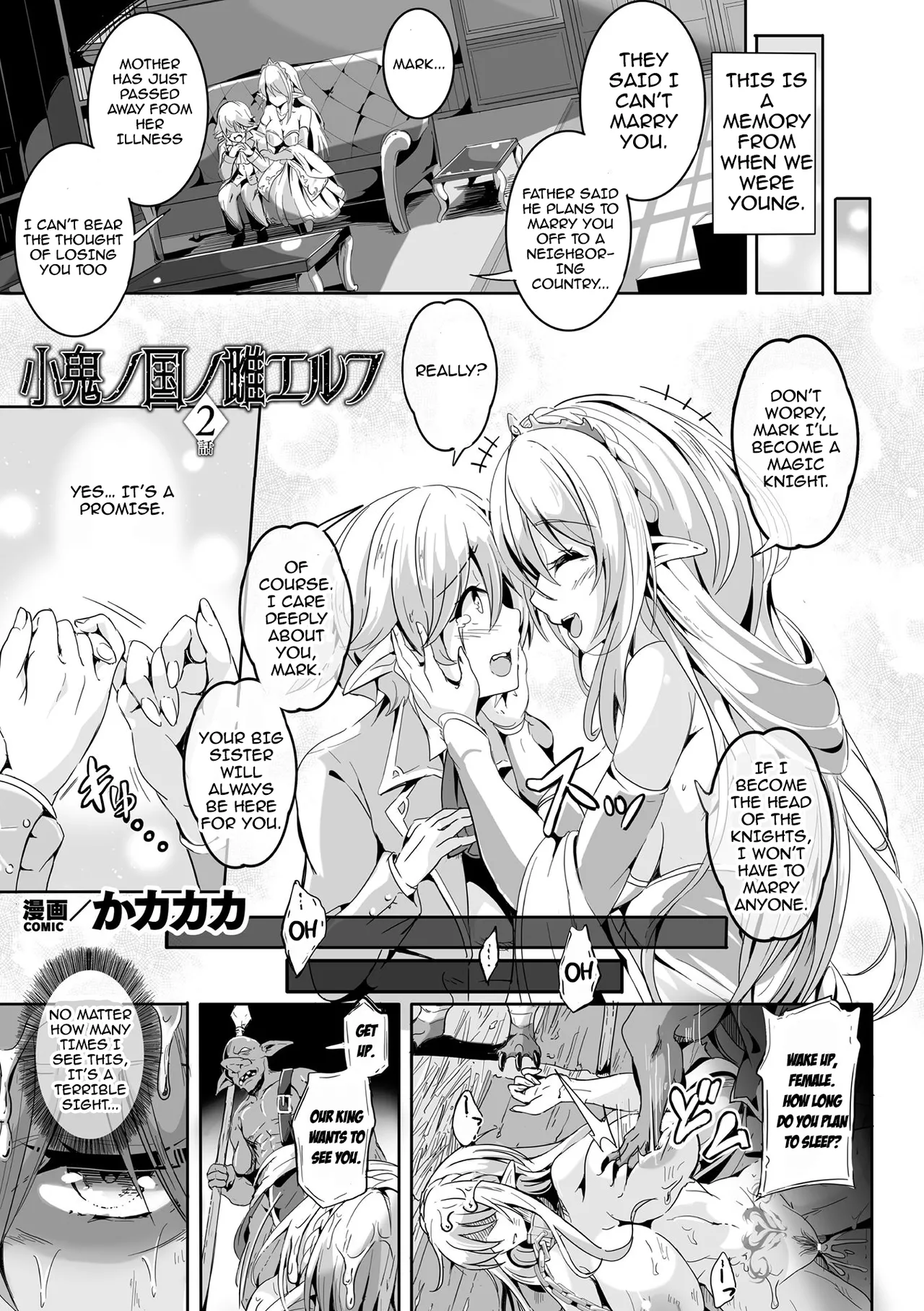 Female Elves of the Goblin Country Ch. 2 cover