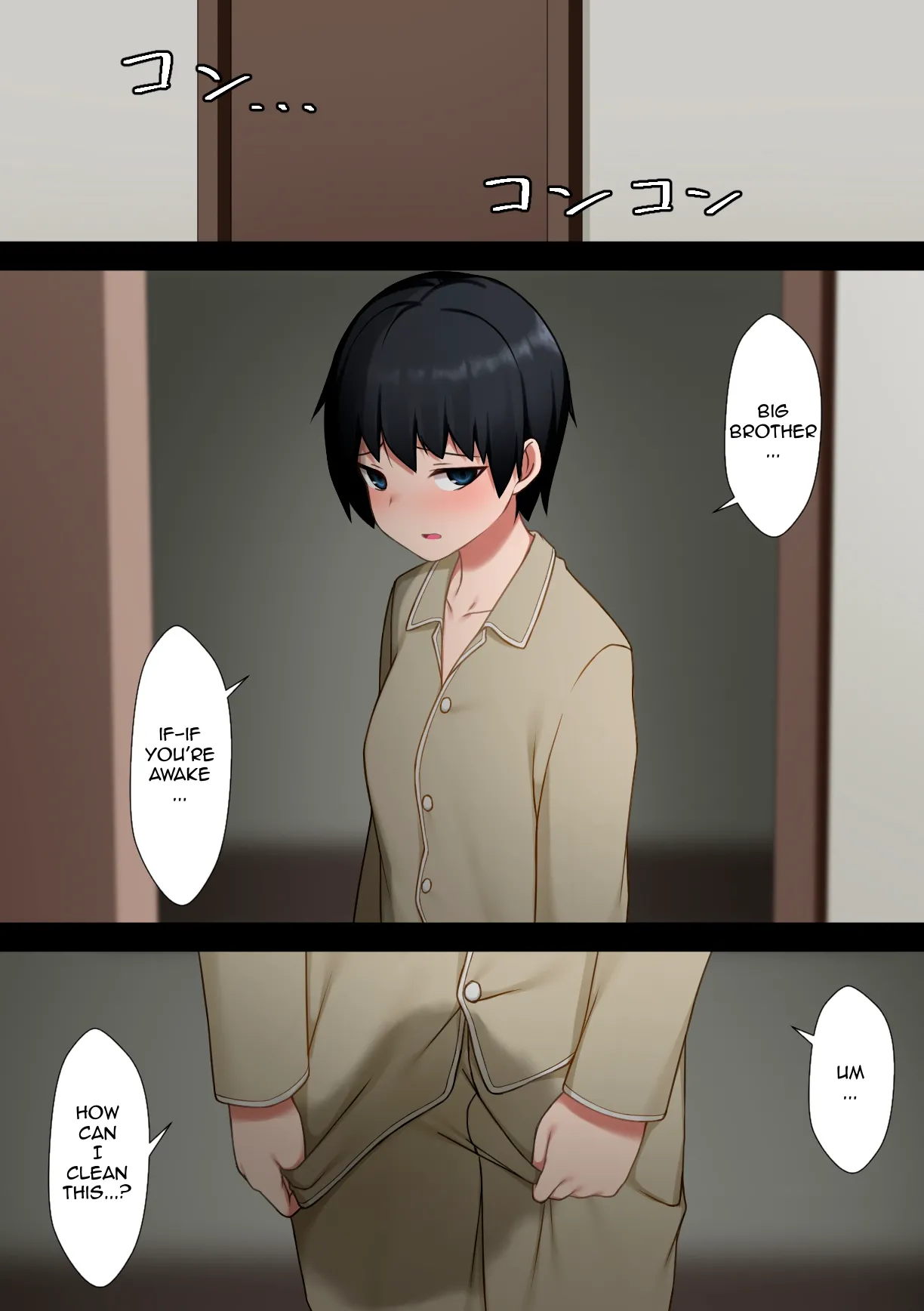 Bed-wetting Color Manga cover