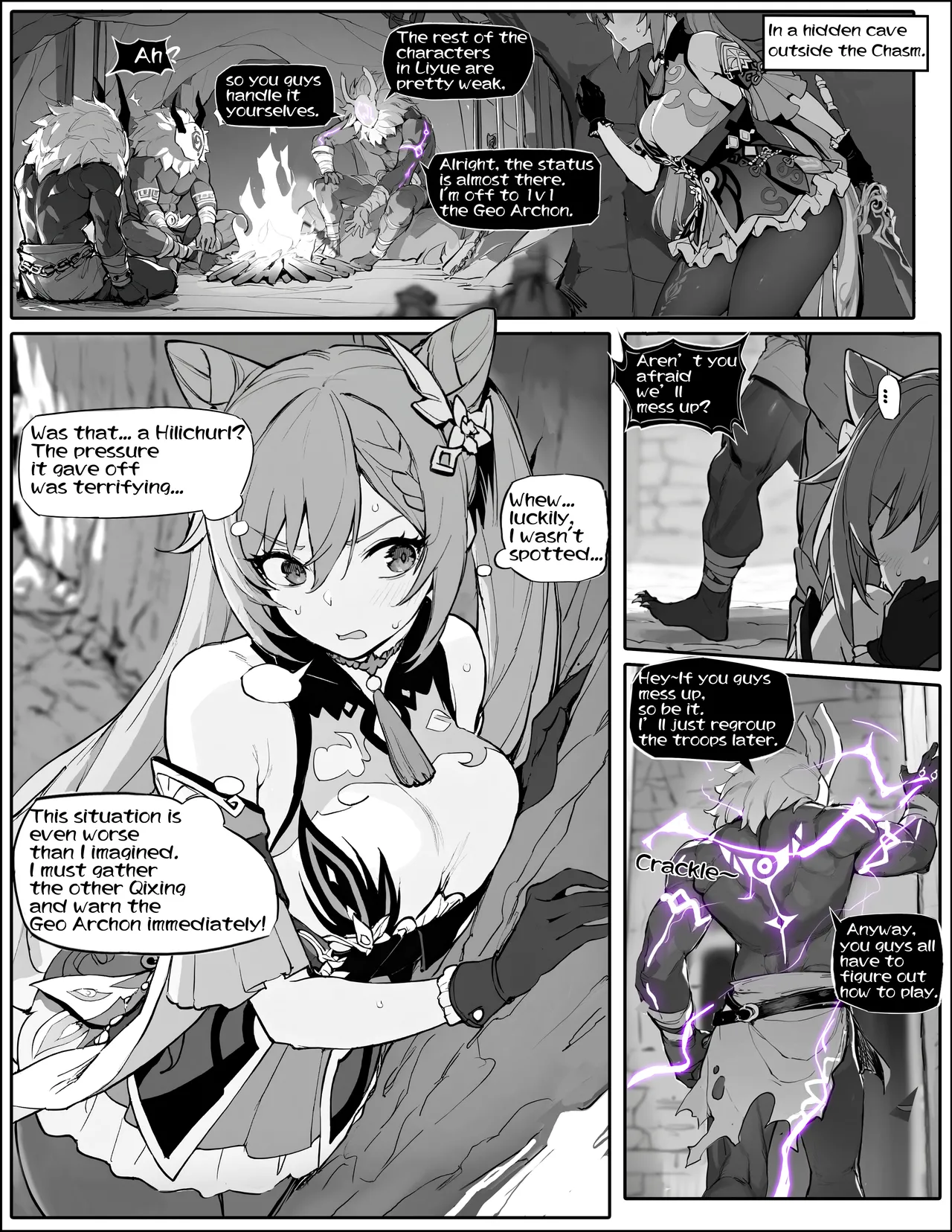 Infiltration Failed! Keqing become a Sex Slave! cover