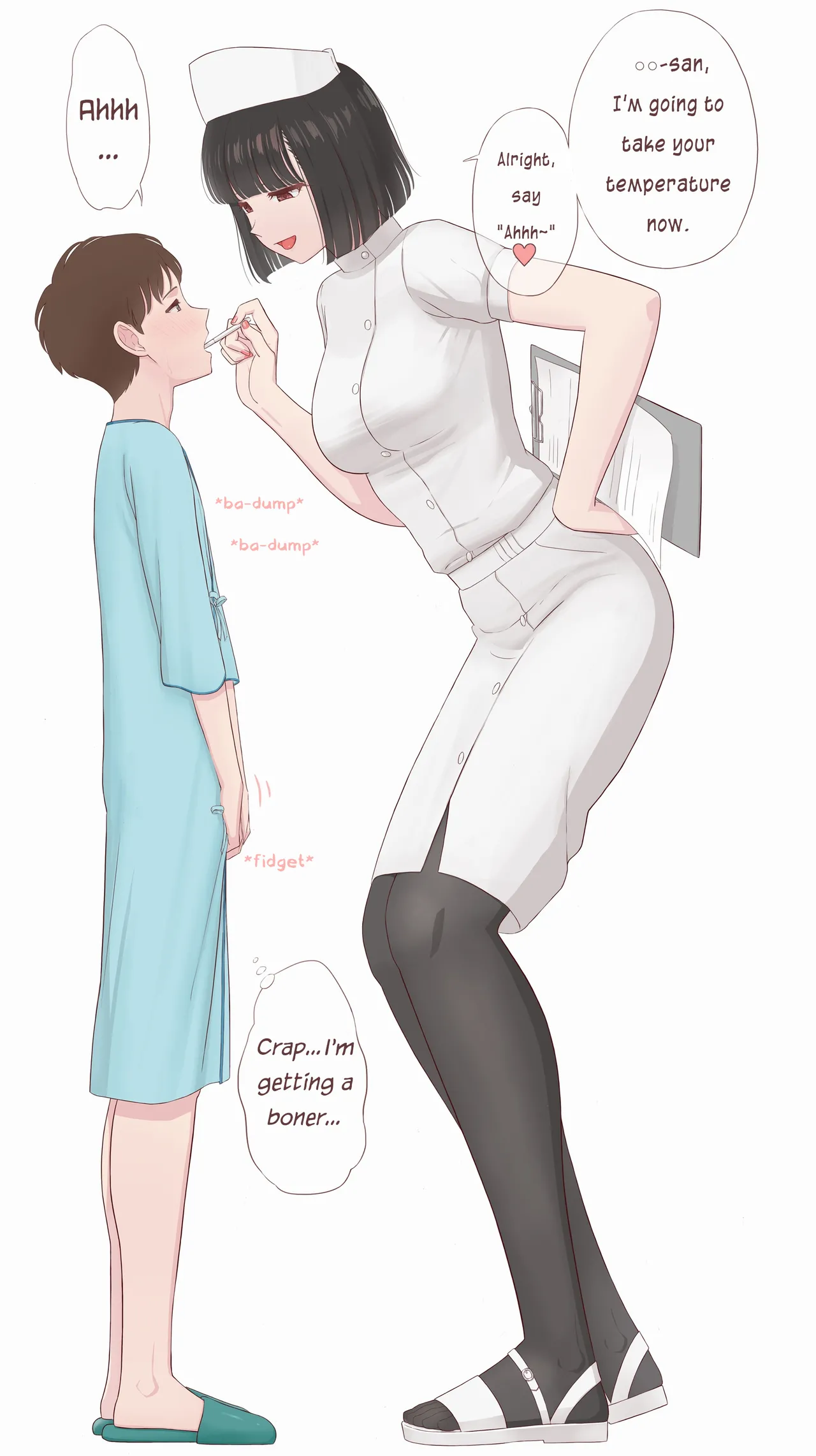 Tall Nurse Manga cover