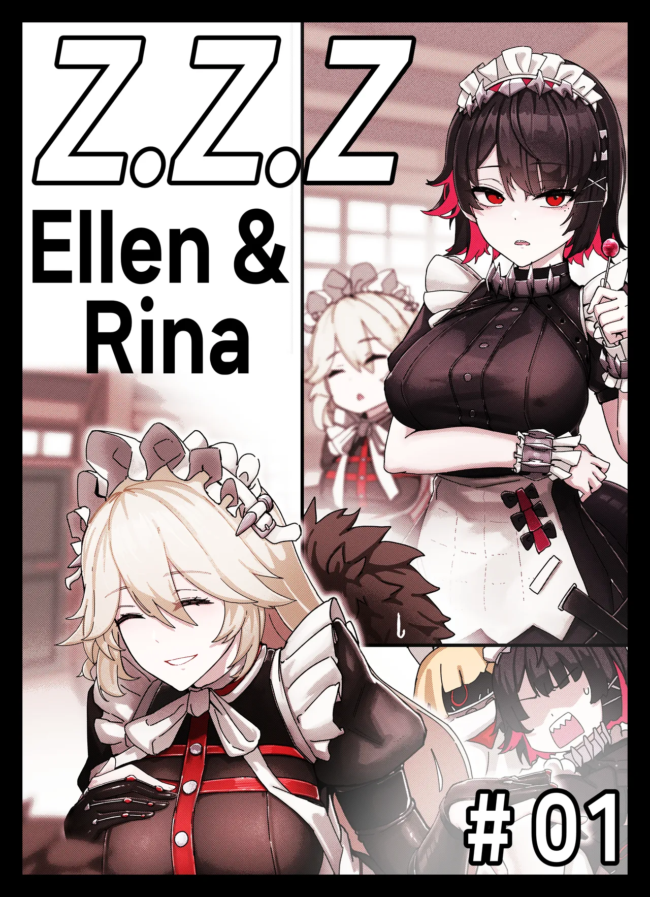 Z.Z.Z Gravure #01: Ellen & Rina cover