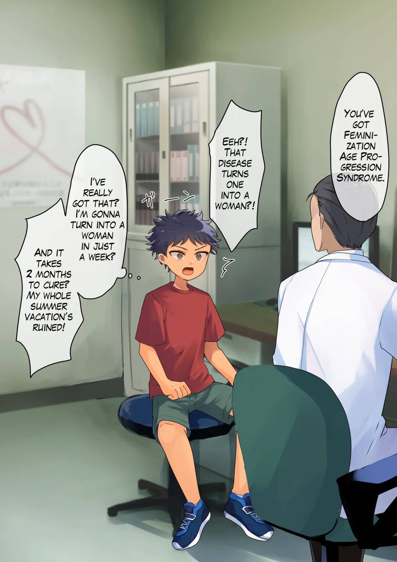 A Boy Got Infected with Feminization Age Progression Syndrome cover