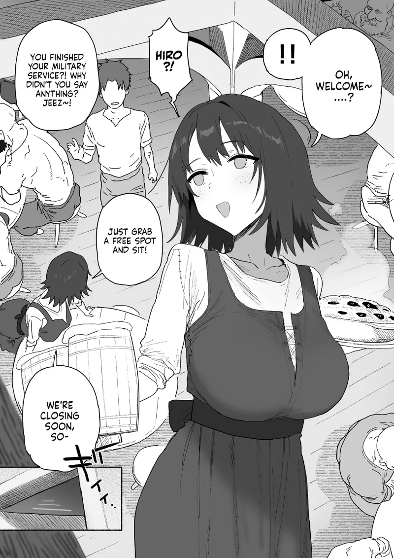 Heieki ga Owattara Kokuhaku Shiyou to Omotteta Osananajimi ga Jimoto no Goushu no Mekake ni Nattete Maiban Manko ga Kutakuta ni Naru Made Hame Taosare Teru Yatsu cover