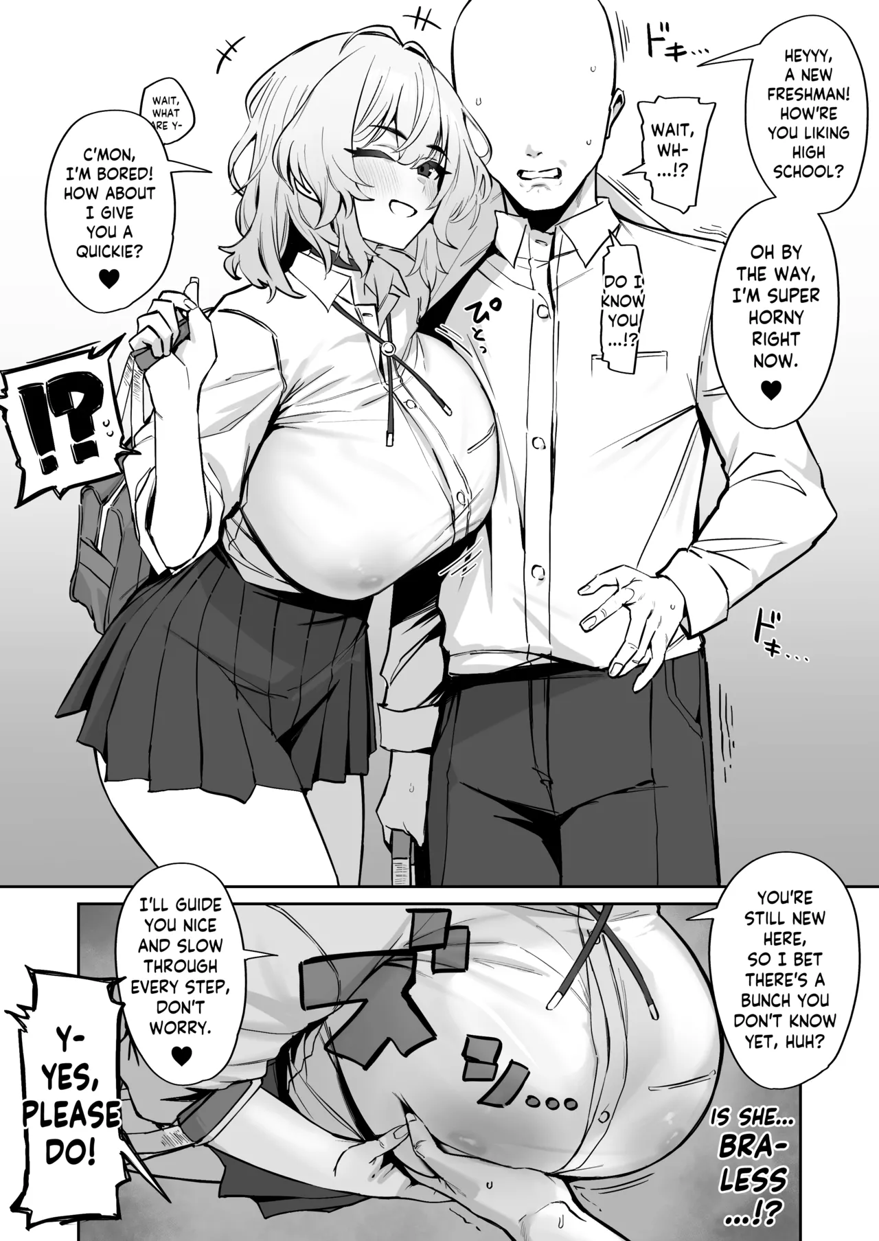 Senpai With No Sense of Personal Space cover