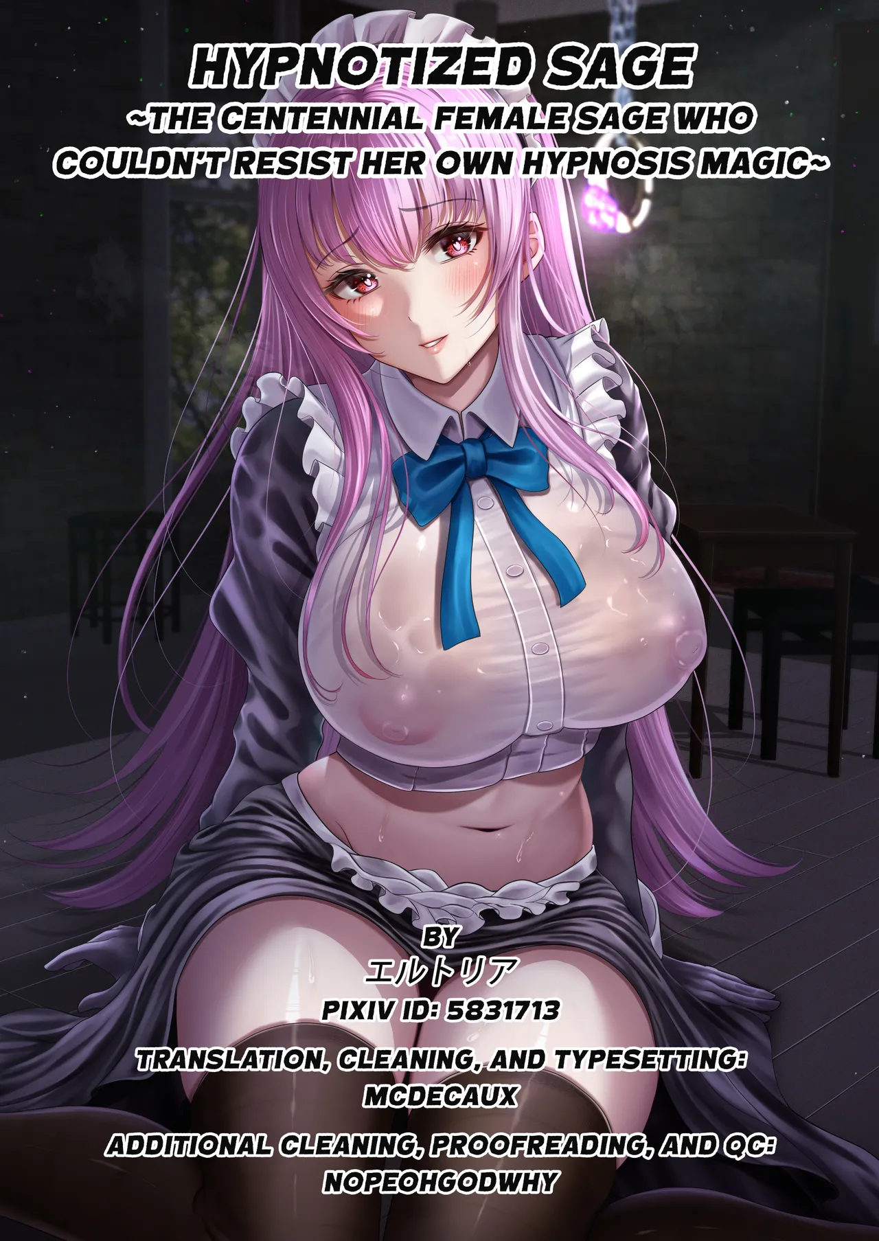 Hypnotized Sage ~The centennial female sage who couldn’t resist her own hypnosis magic~ cover