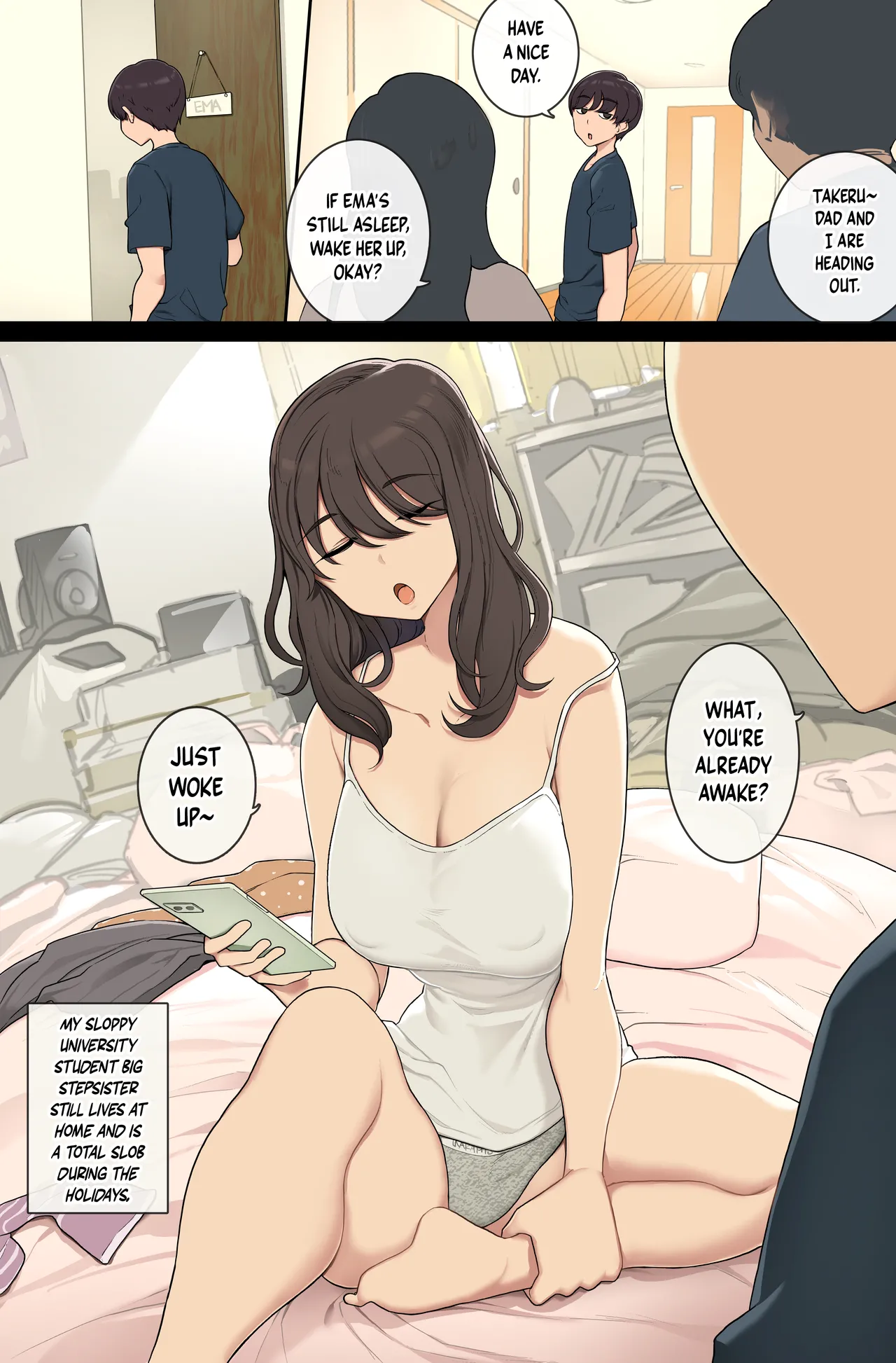 I Get to Fuck my Stepsister, Who's Sloppy in Both Her Lifestyle and Her Sense of Chastity cover