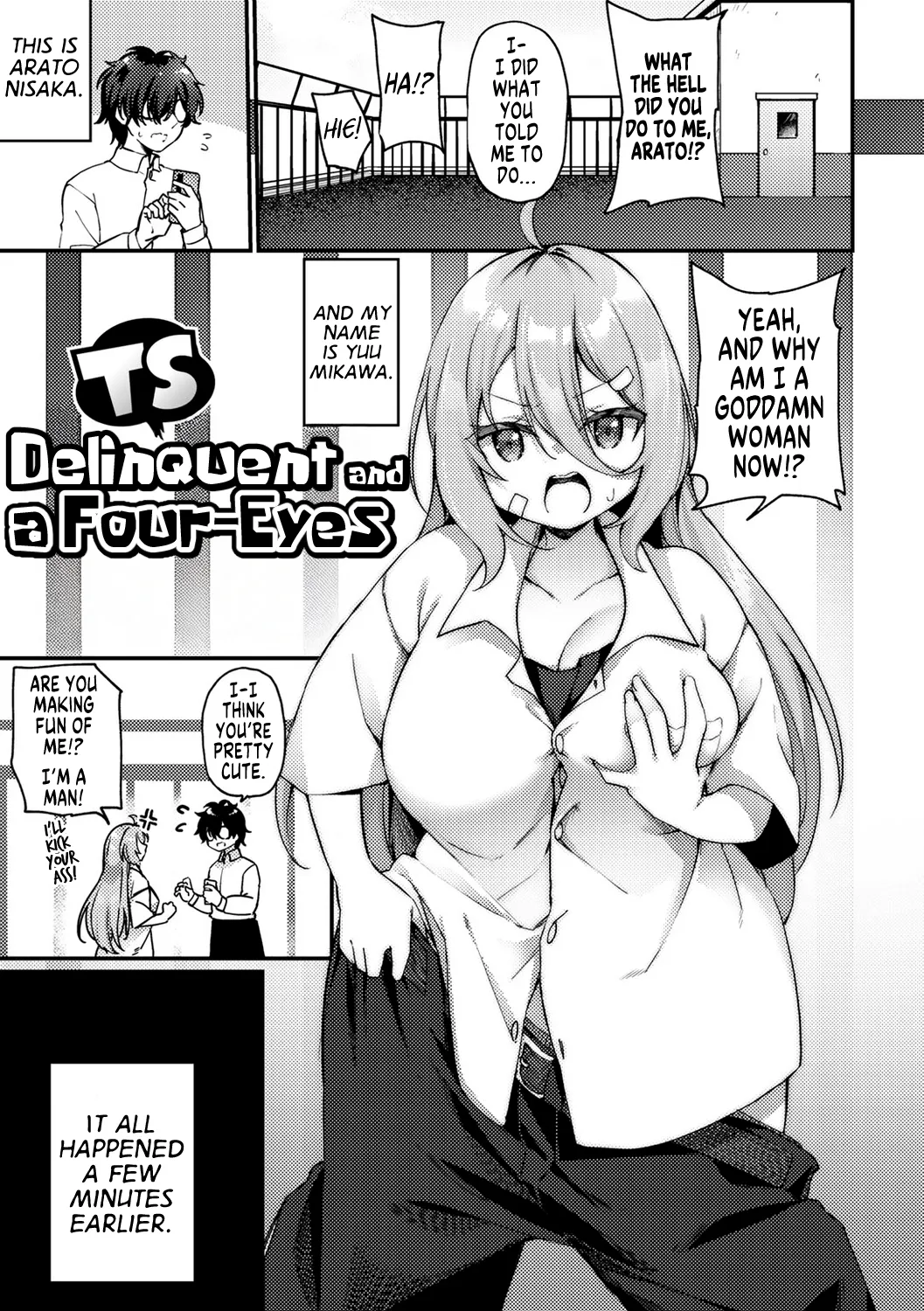 TS Delinquent and a Four-Eyes cover