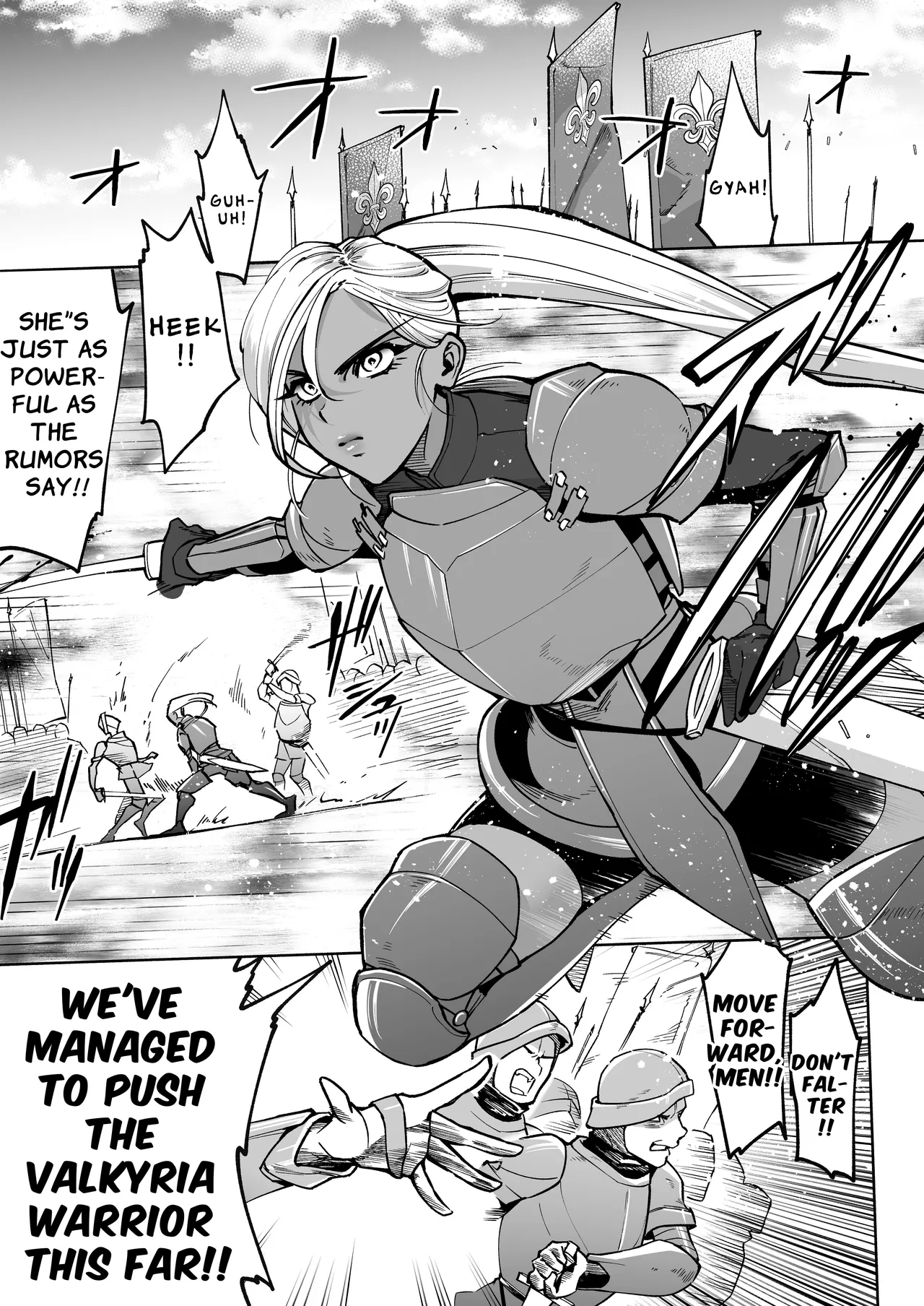 The Strongest Cool Female Warrior is Captured and put into a Breeding Project cover