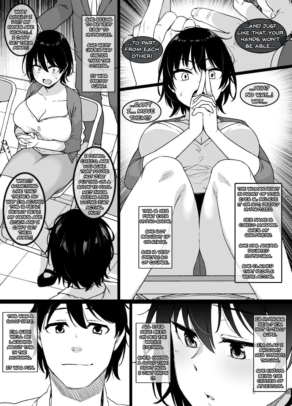 The Girlfriend Who's Easy to Hypnotize cover