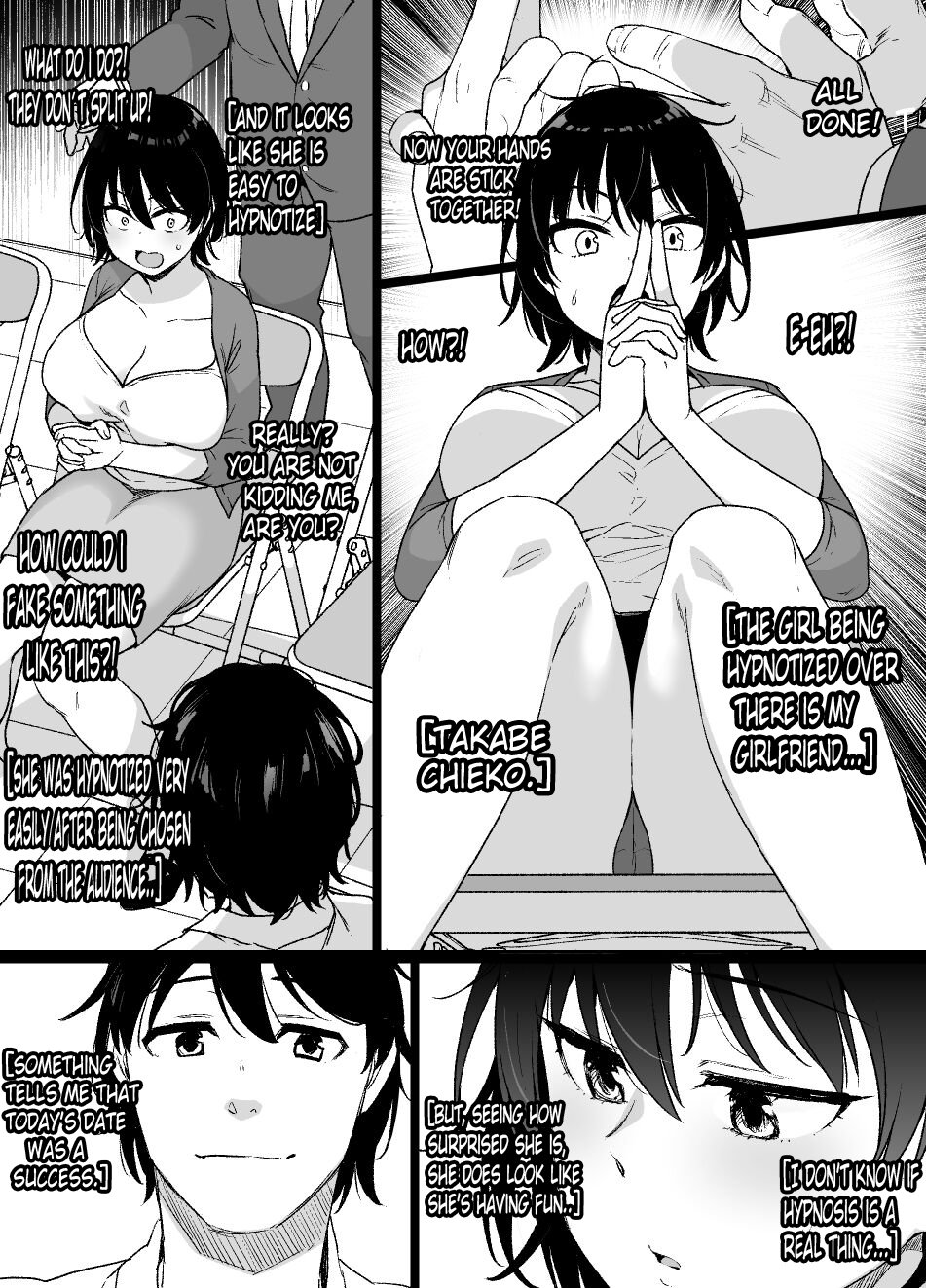 Saiminjutsu ni Kakariyasui Kanojo _ Easy to hipnotize girlfriend cover
