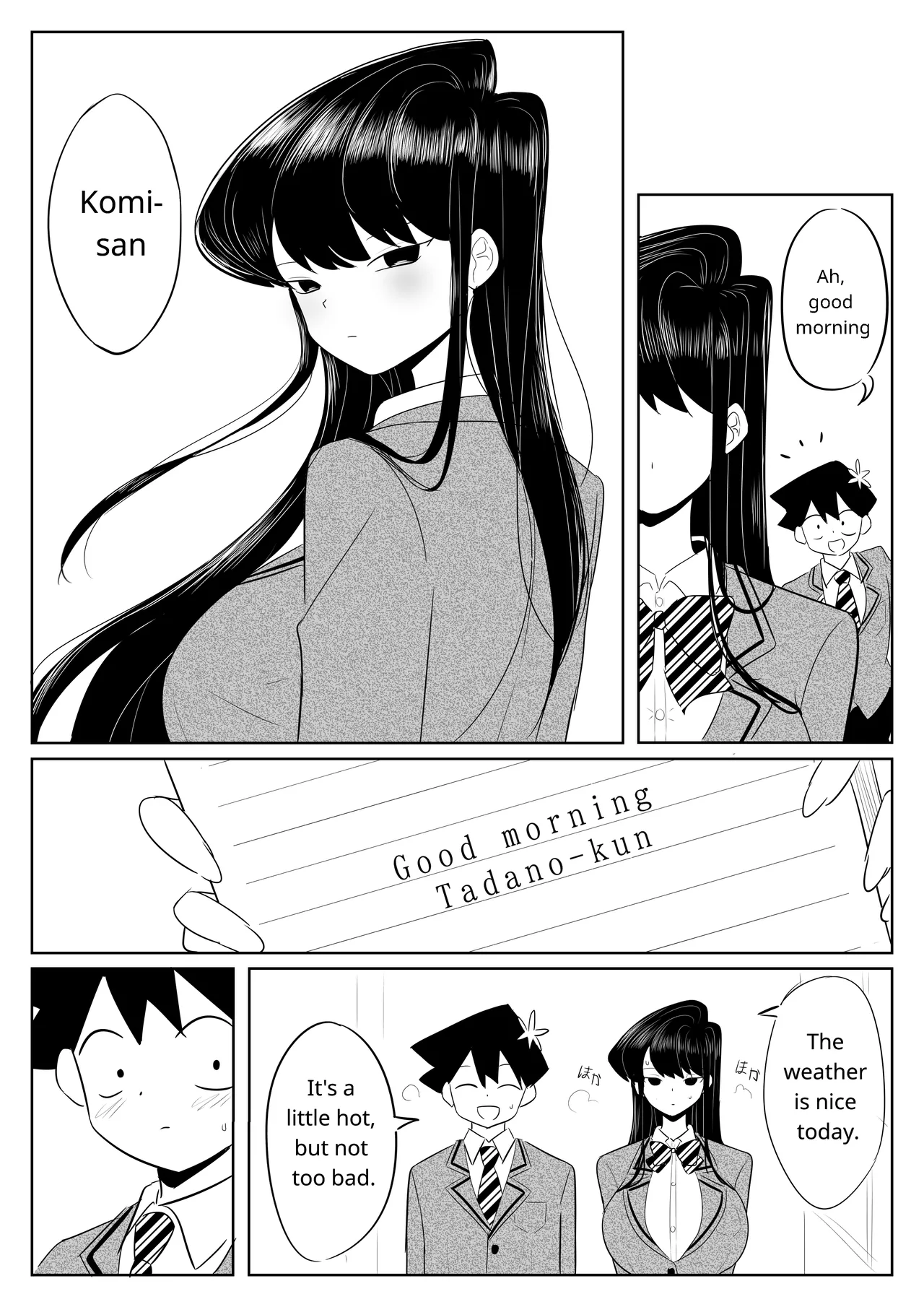 Komi-san's Tattoo? cover