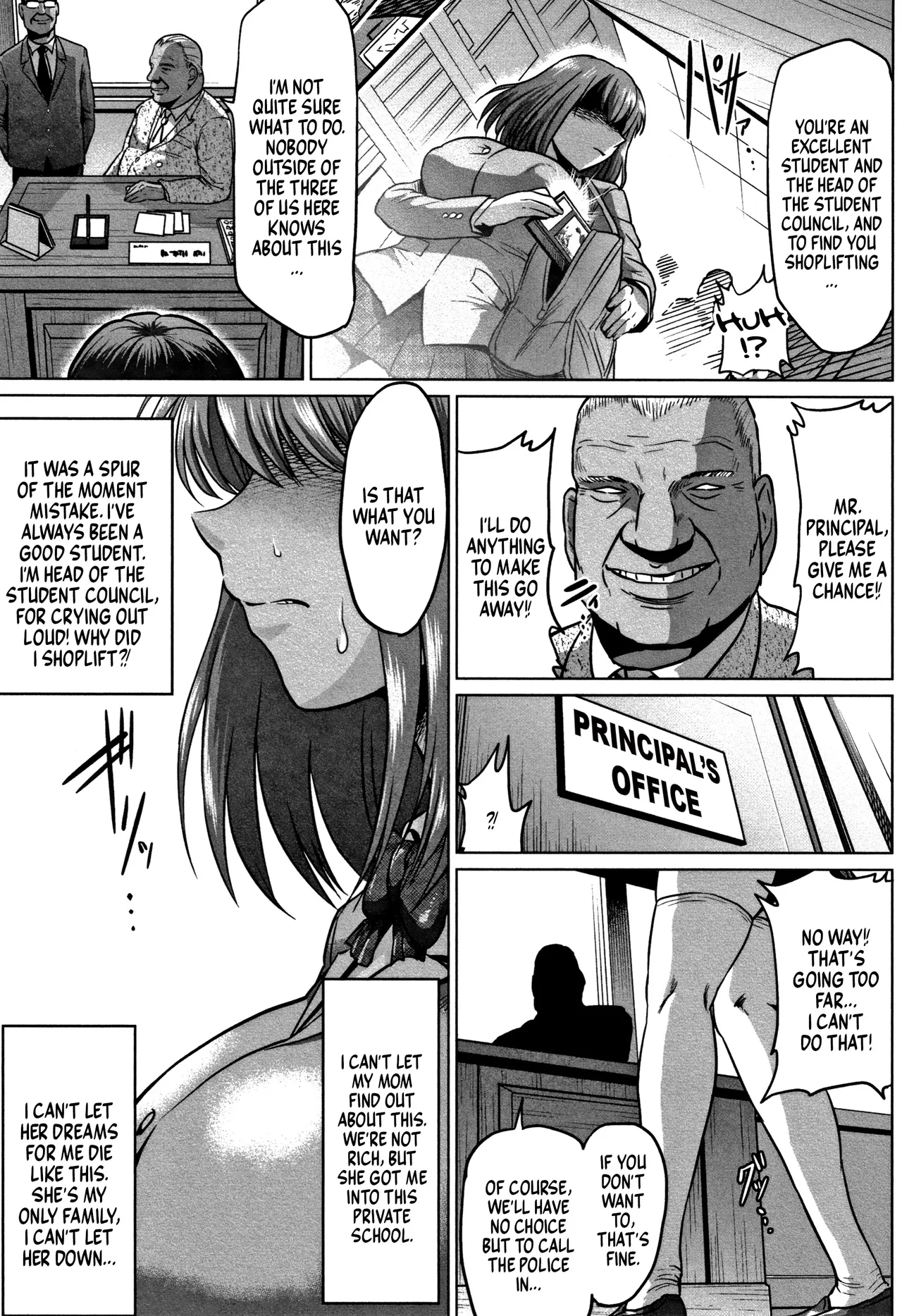 The Fall of the Student Council President (Ahekko Tengoku) [English] =TB= cover