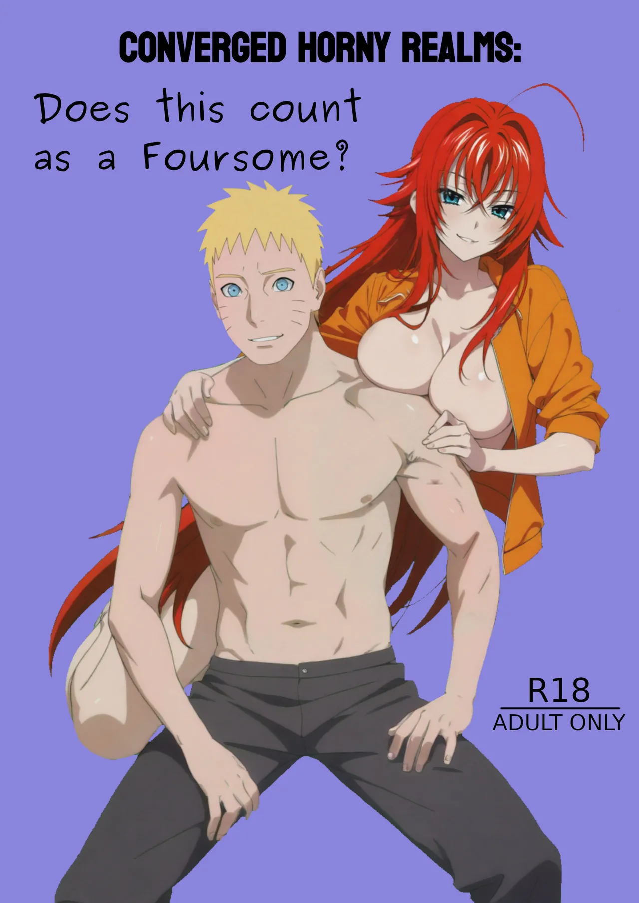 CONVERGED HORNY REALMS: Does this count as a Foursome? cover