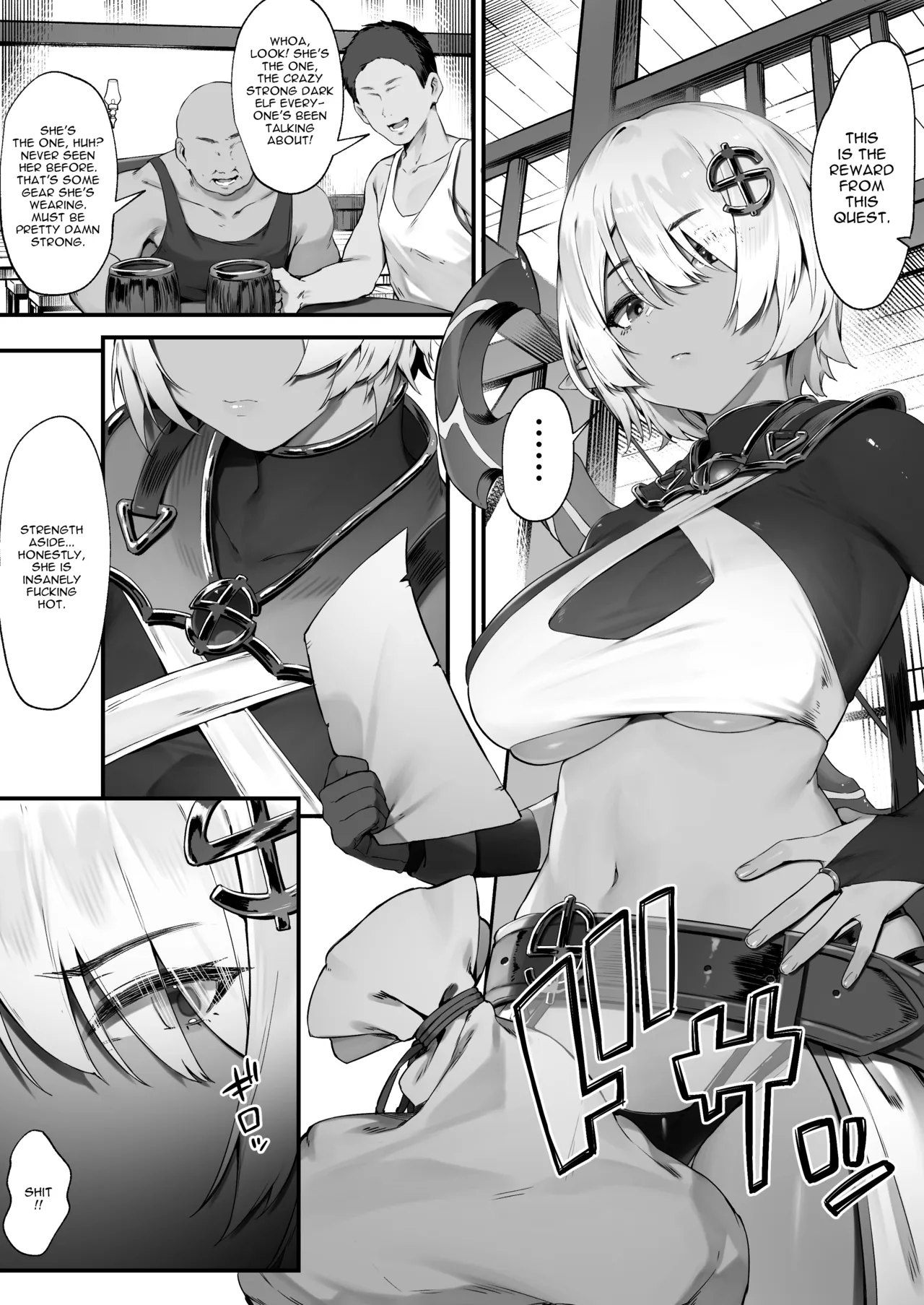 Dark Elf-san to Noroi no Soubi cover