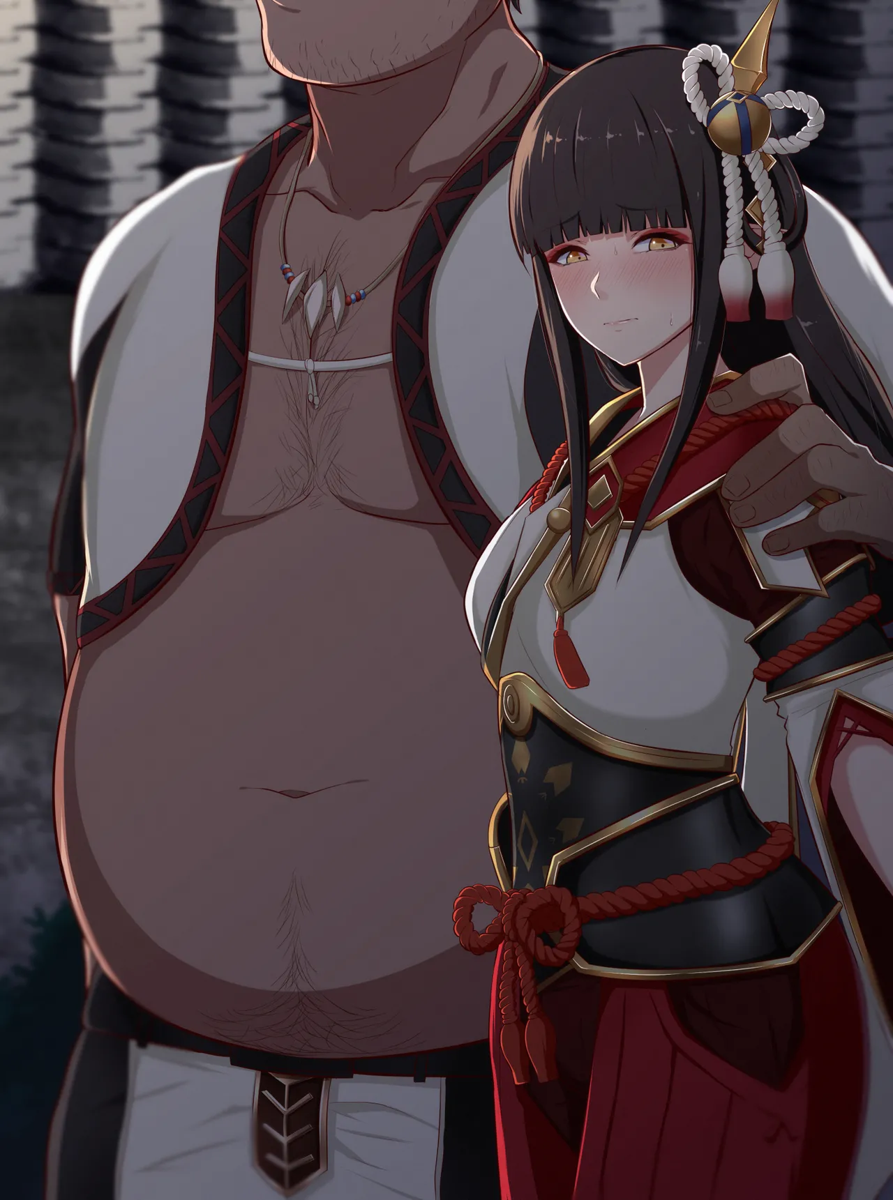 Minoto gives up her body to save her sister Hinoe cover