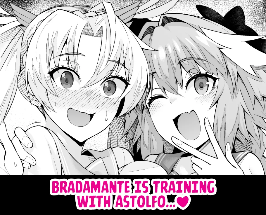Bradamante is Training with Astolfo cover