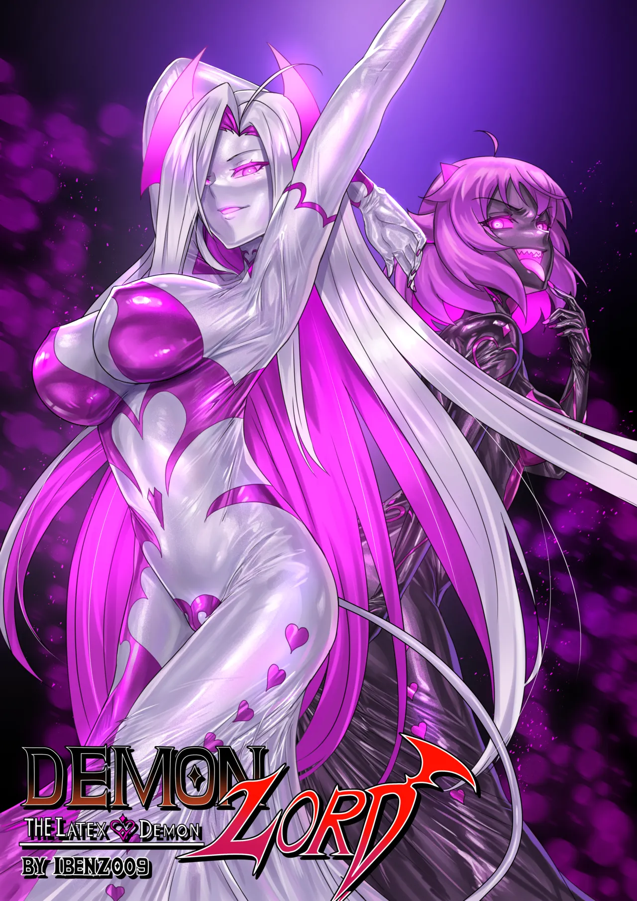 Demon lord Latex demon(Original + Textless) cover