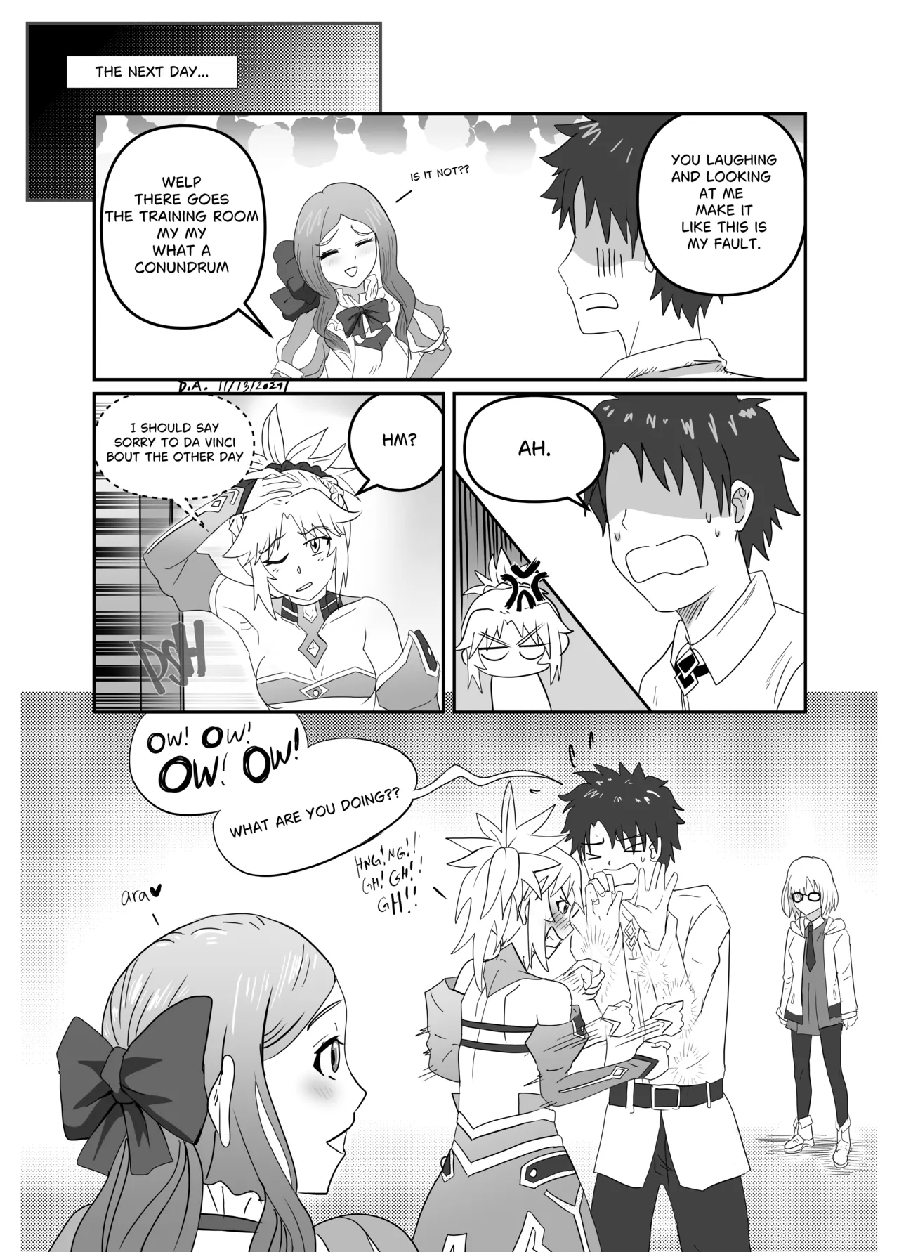 [mordred time![ fate grand order ) cover