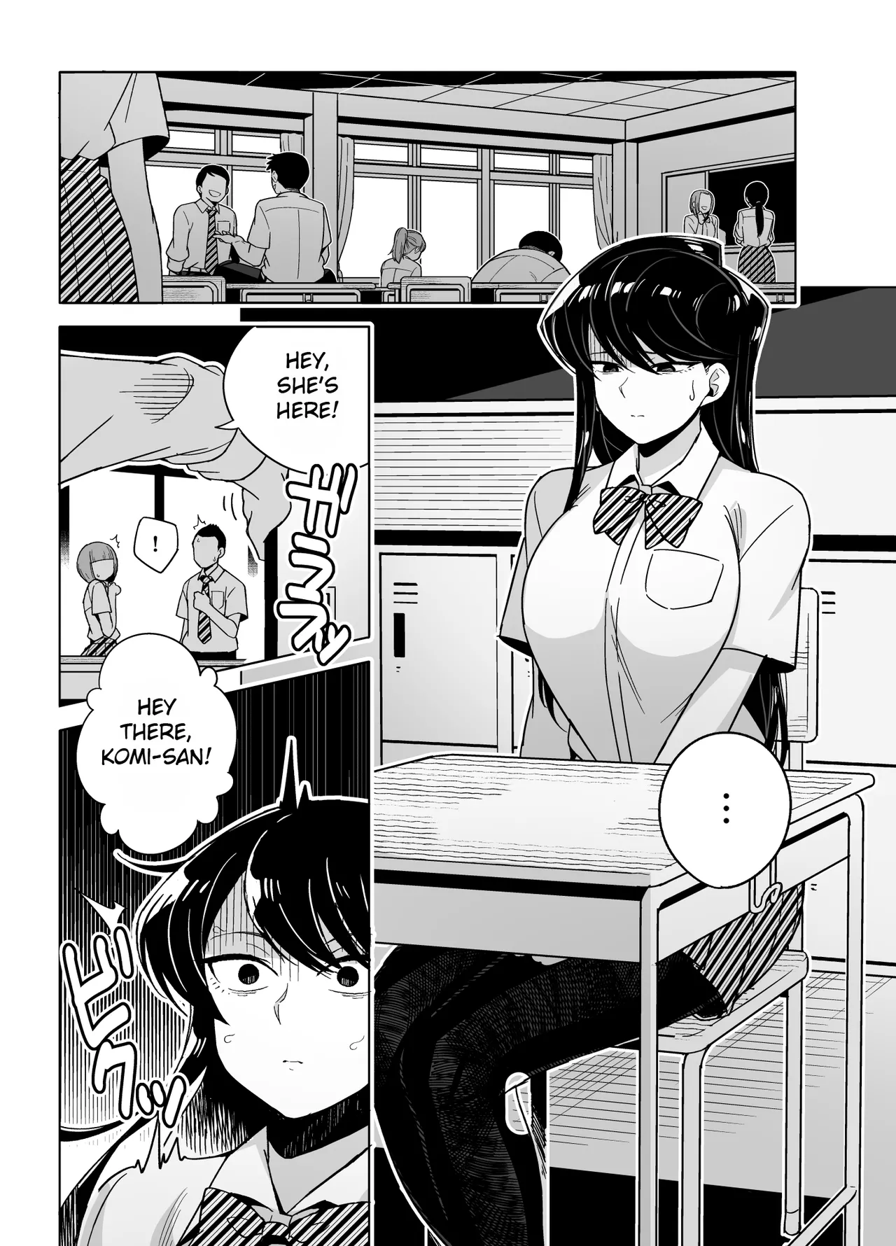 Komi-san NTR Manga cover