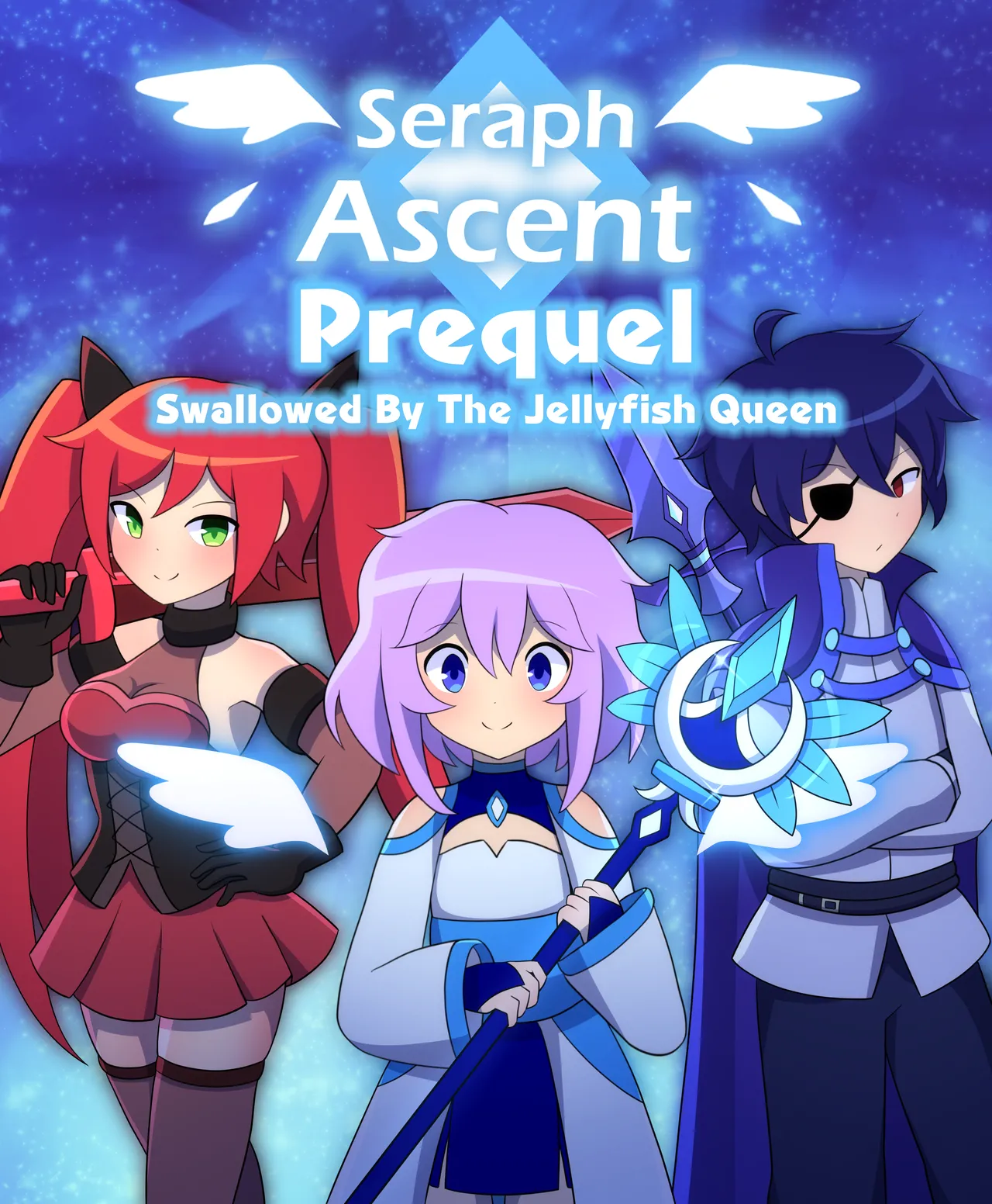 Seraph Ascent Chapter Prequel : Swallowed By The Jellyfish Queen cover