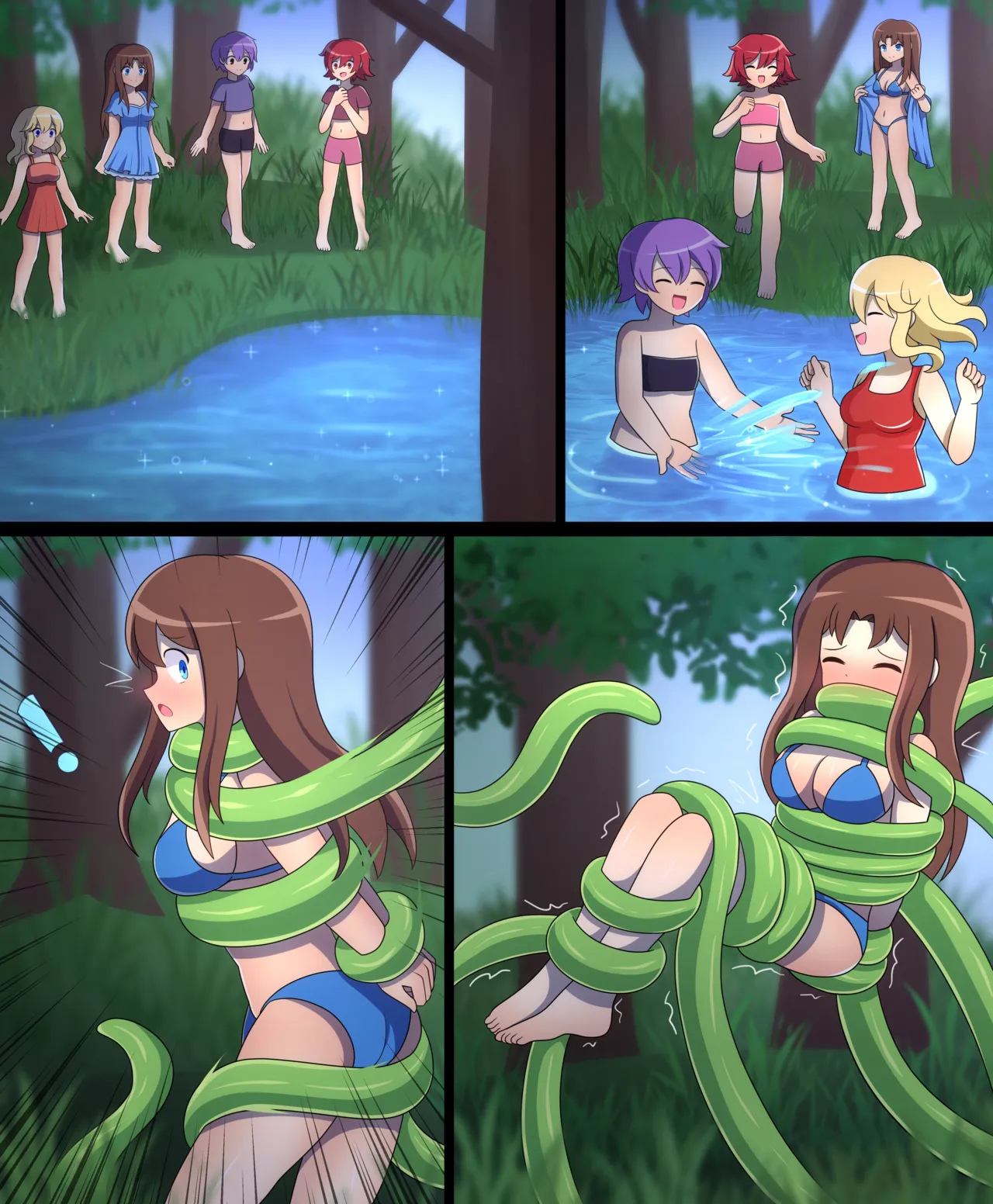 Tentacle Plant Comic cover