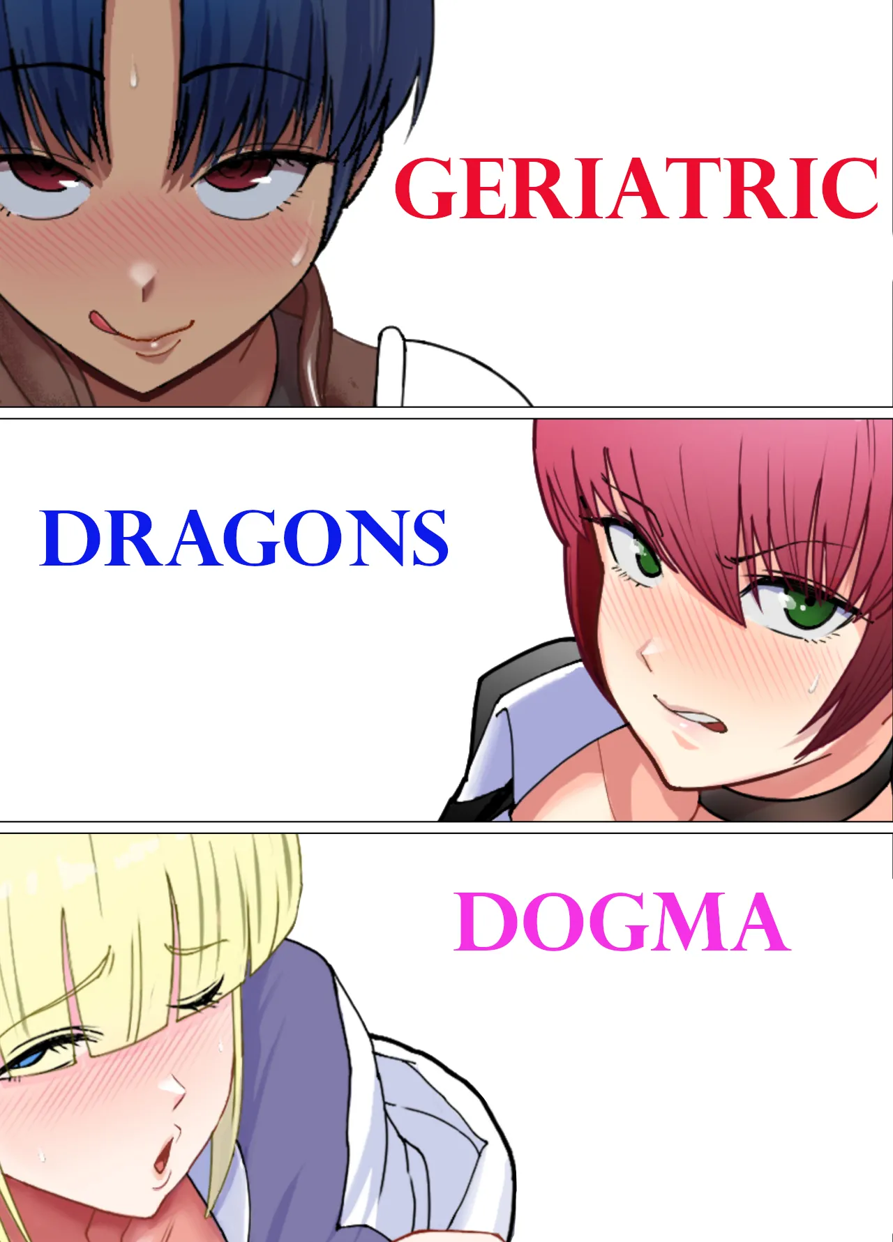Geriatric Dragons dogma cover