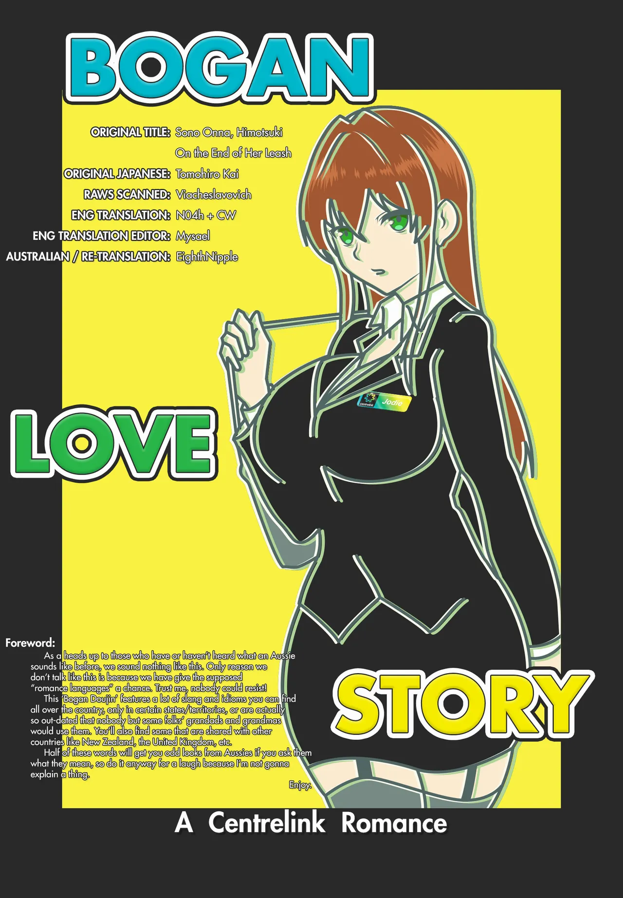 Bogan Love Story: A Centrelink Romance cover