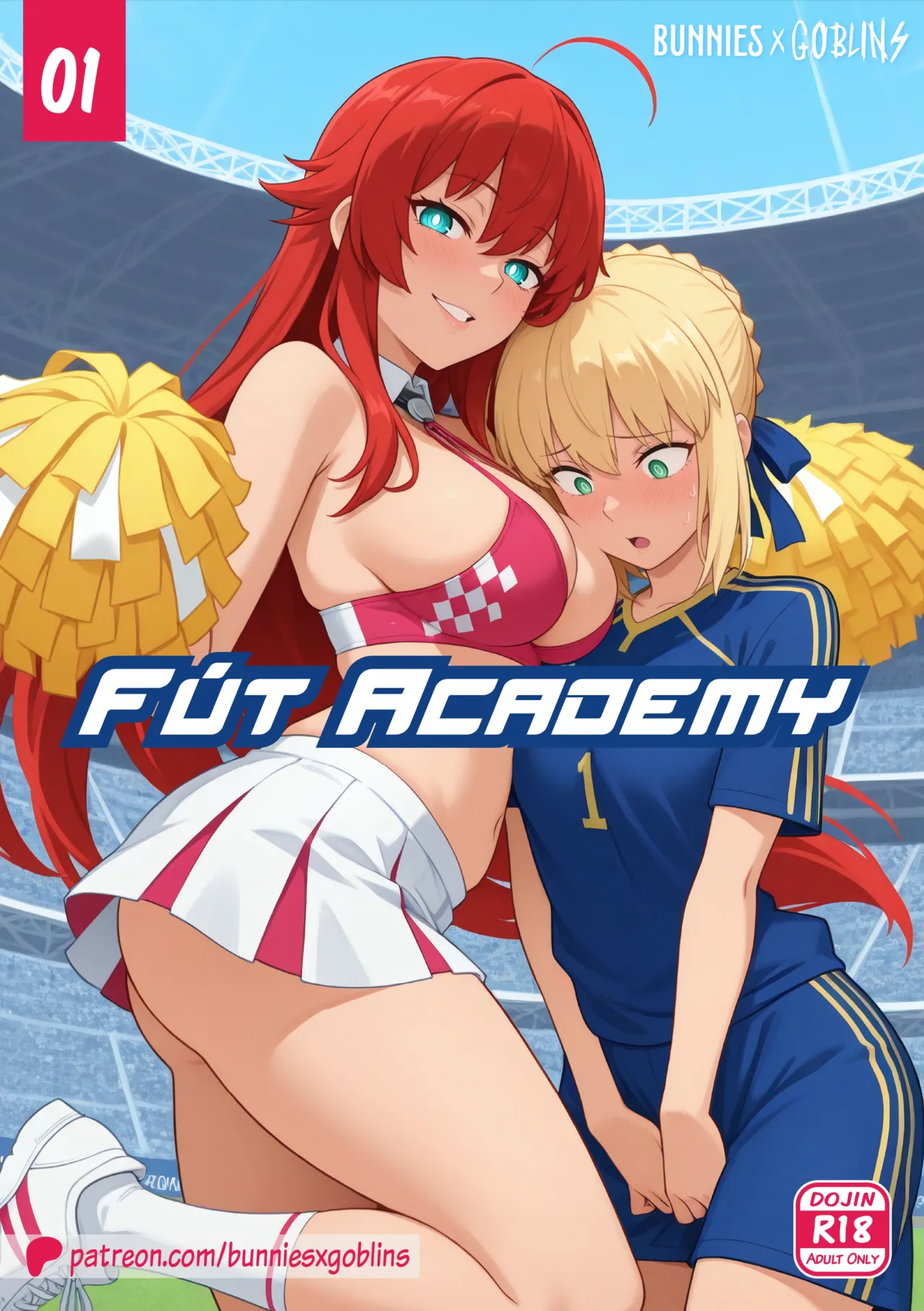 Fút Academy_[Bunnies x Goblins]_[AI Generated]_ENG cover