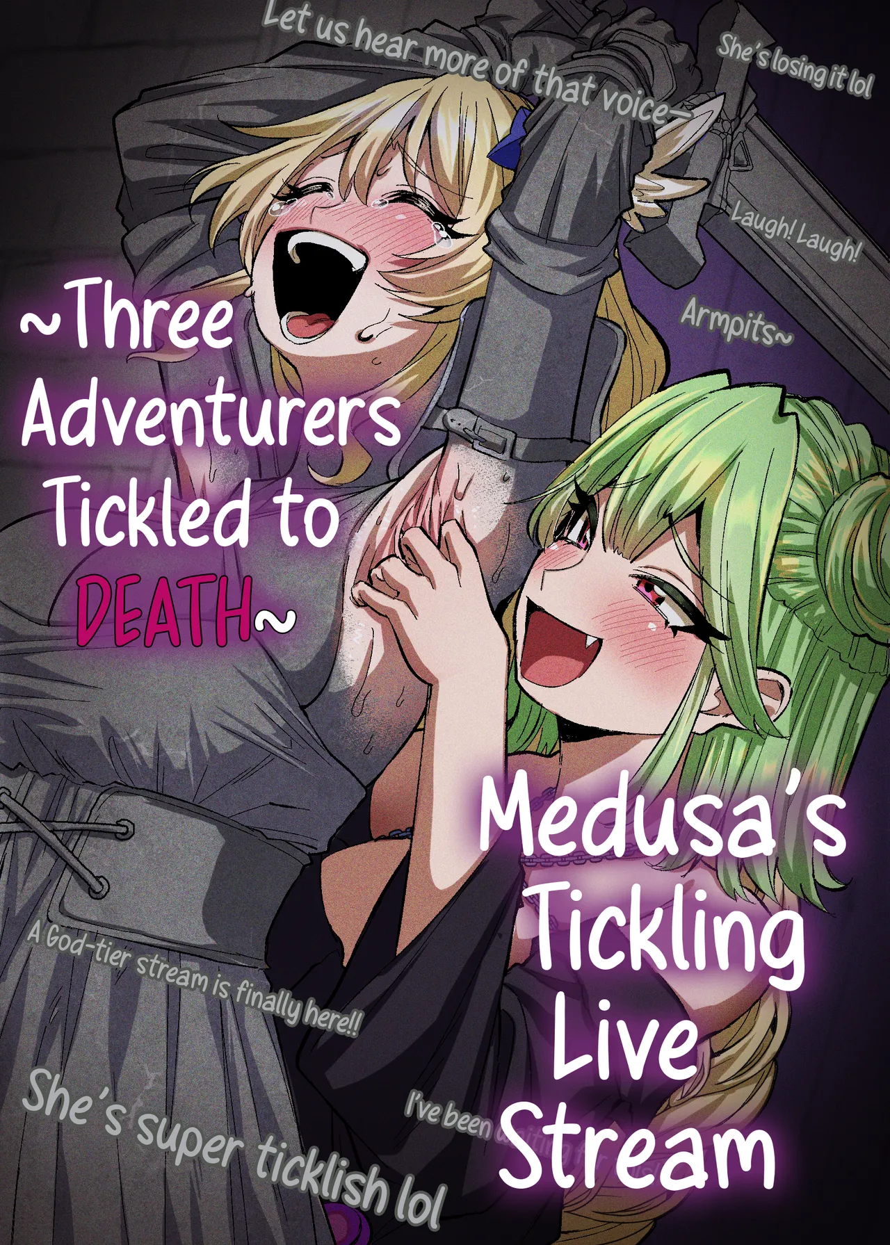 Medusa's Tickling Live Stream ~Three Adventurers Tickled to Death~ cover