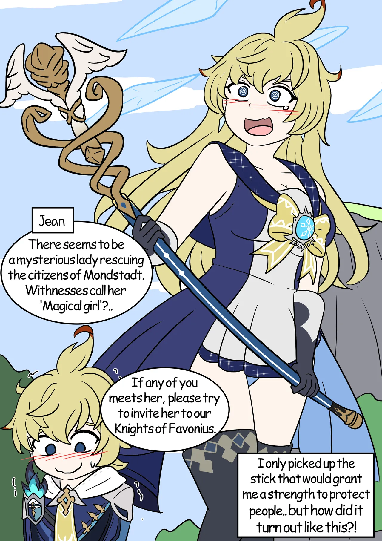 Teyvat Magical Girls cover