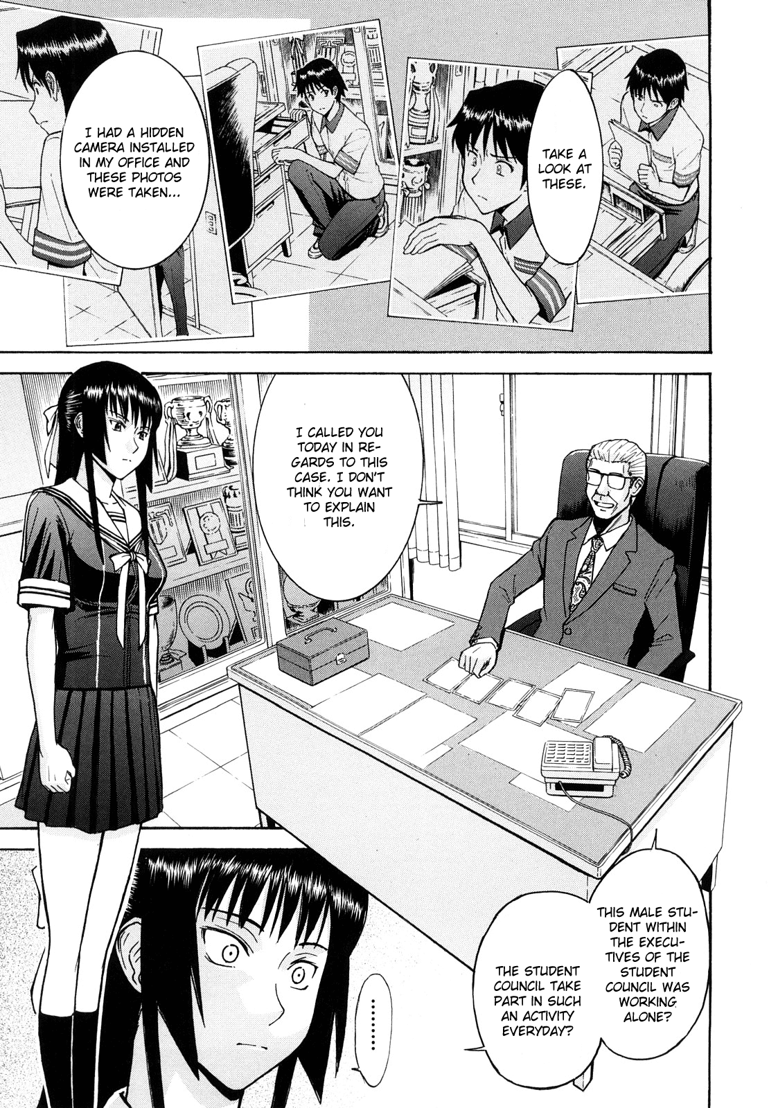 Itazura Senyou Hanahira Seitokaichou Ch. 5 cover