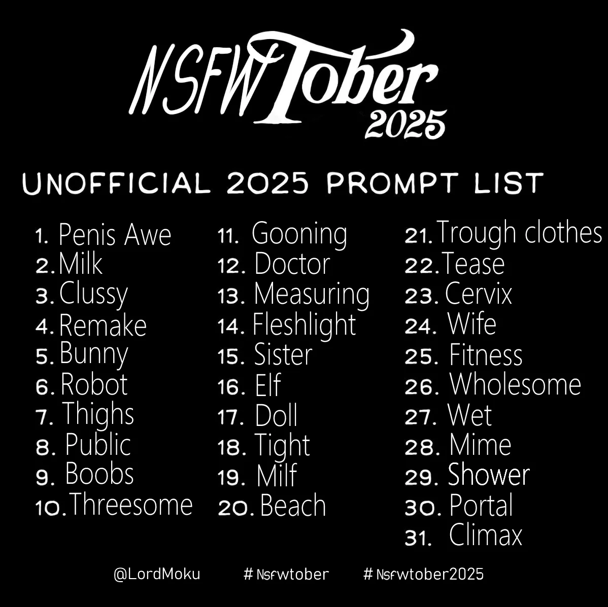 NSFWtuber 2025 starring Rogue cover