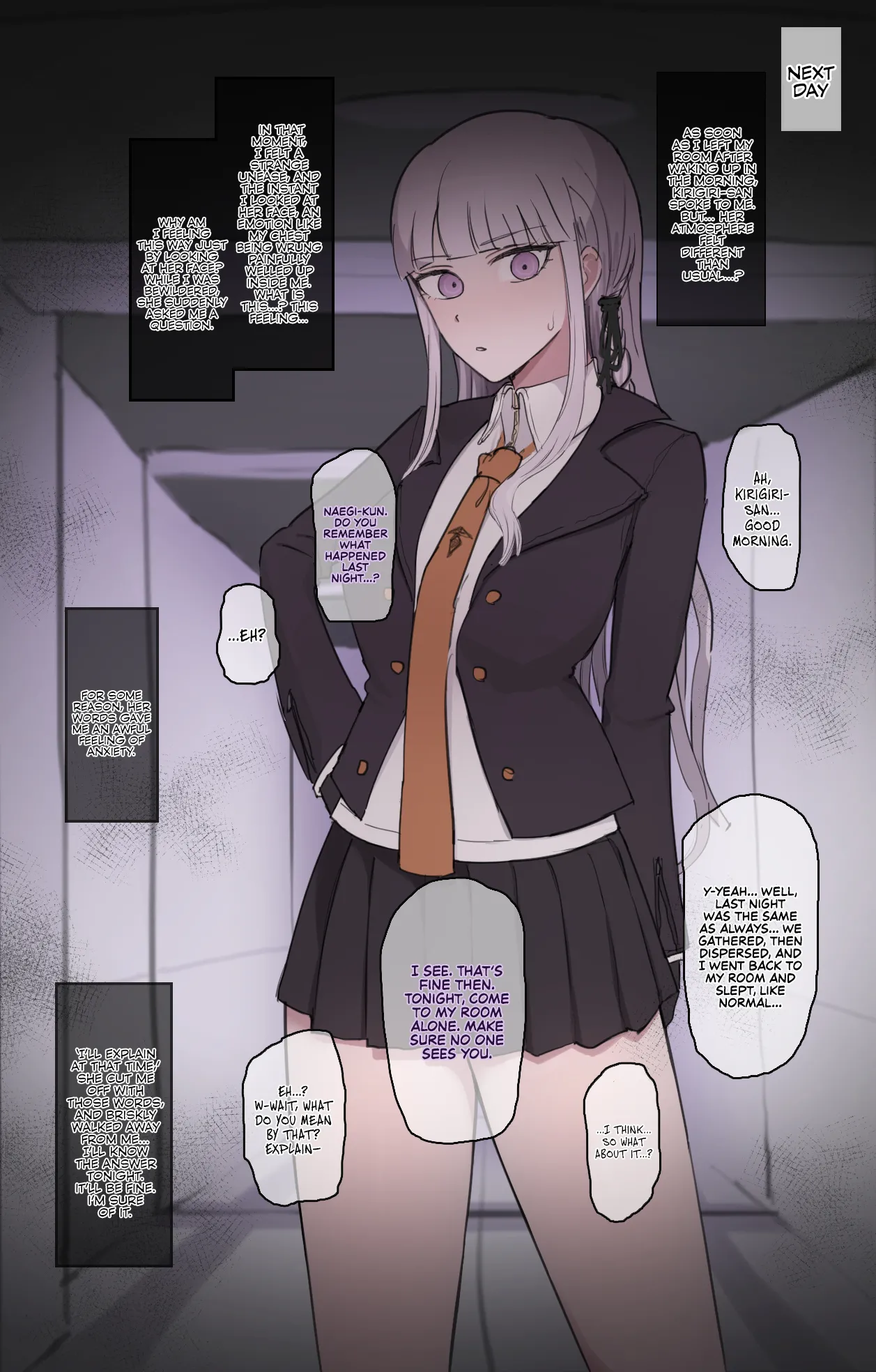 Kirigiri-san Anal licking cover