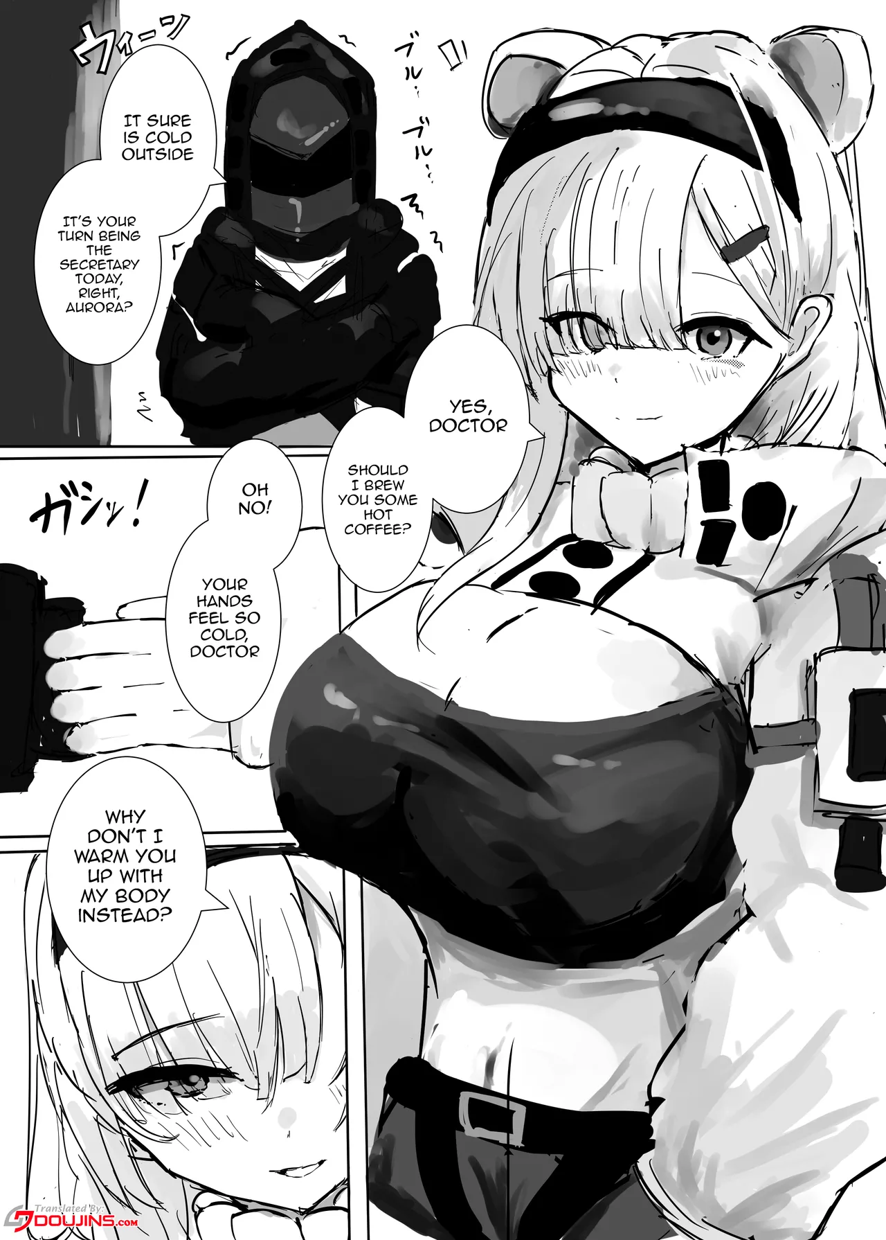 Story about Doing Lewd Things with Aurora as She Warms My Body cover