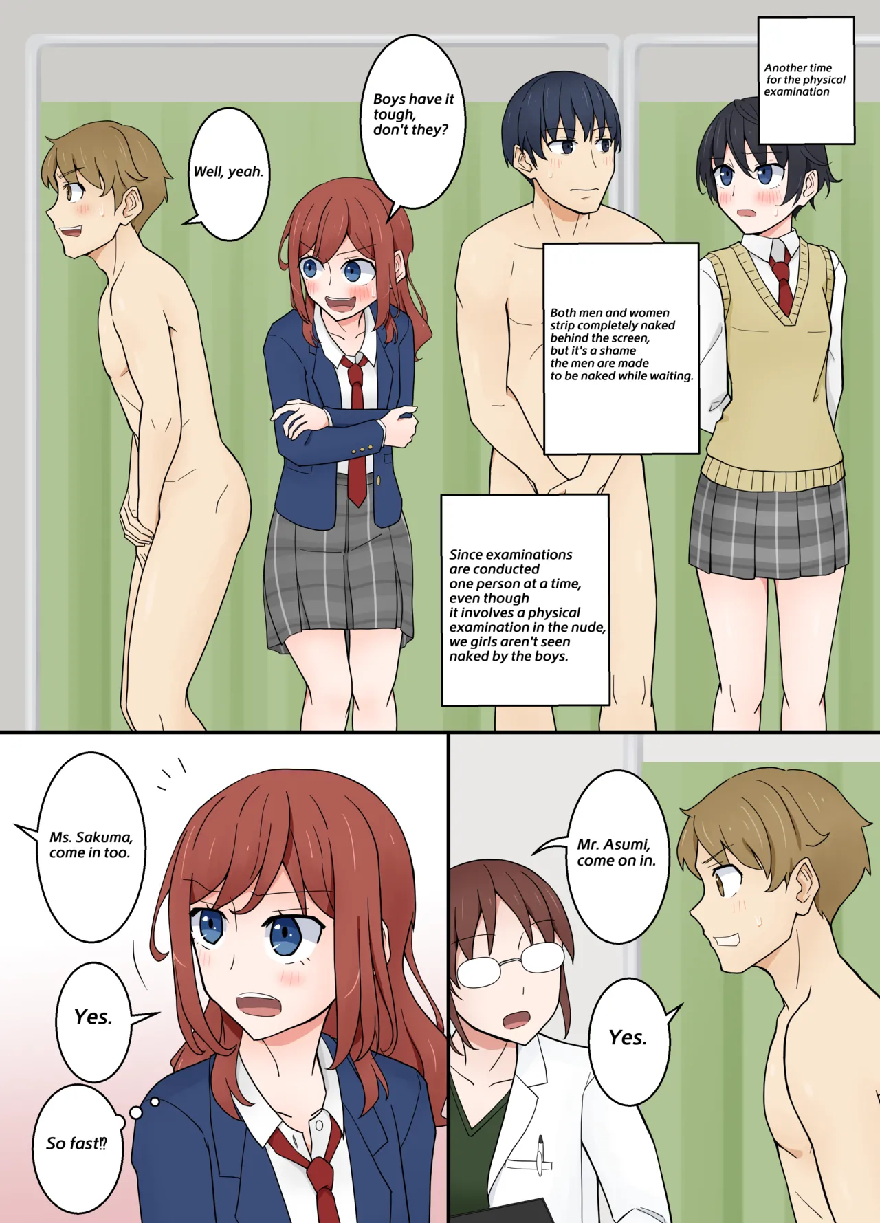 [Nihon Dandy (Matsuno Susumu) Physical examination using two units cover