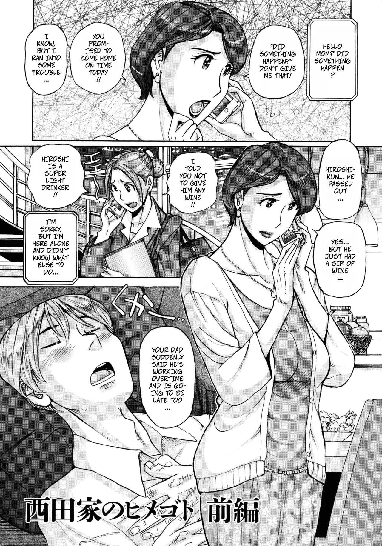 Nishida Family Secret 1-3 cover