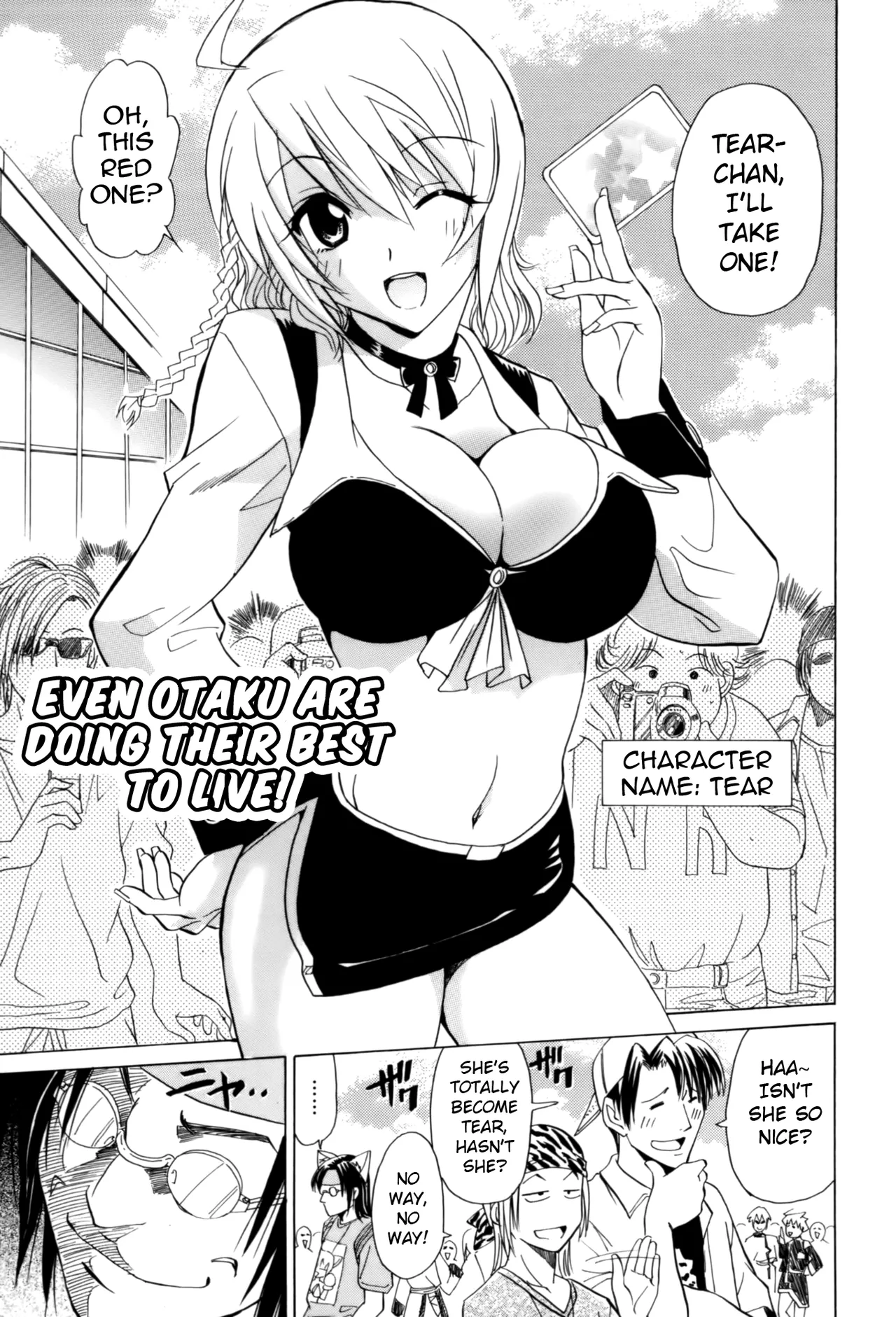 Even Otaku are Doing Their Best to Live! cover