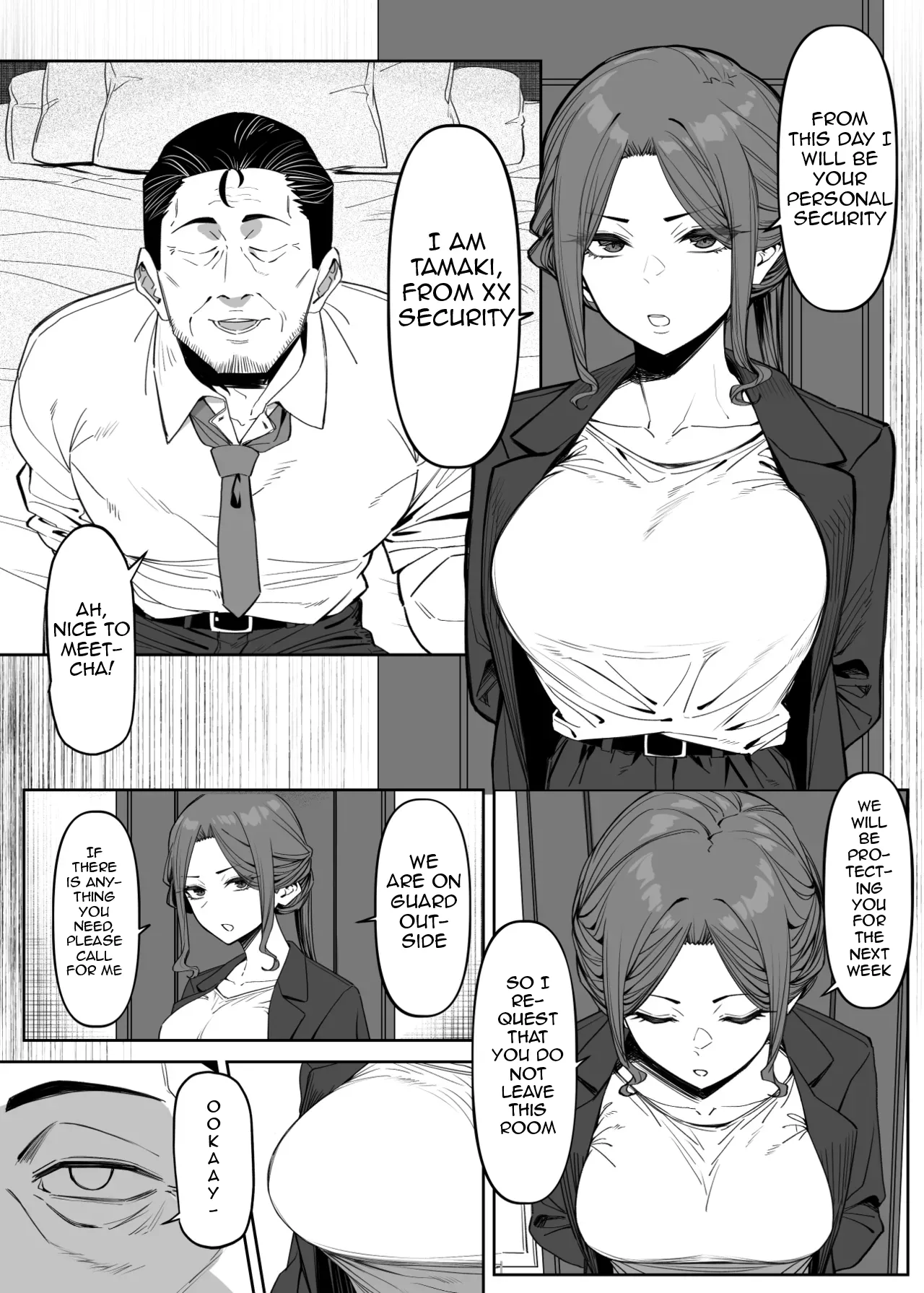 A bodyguard fails to protect cover