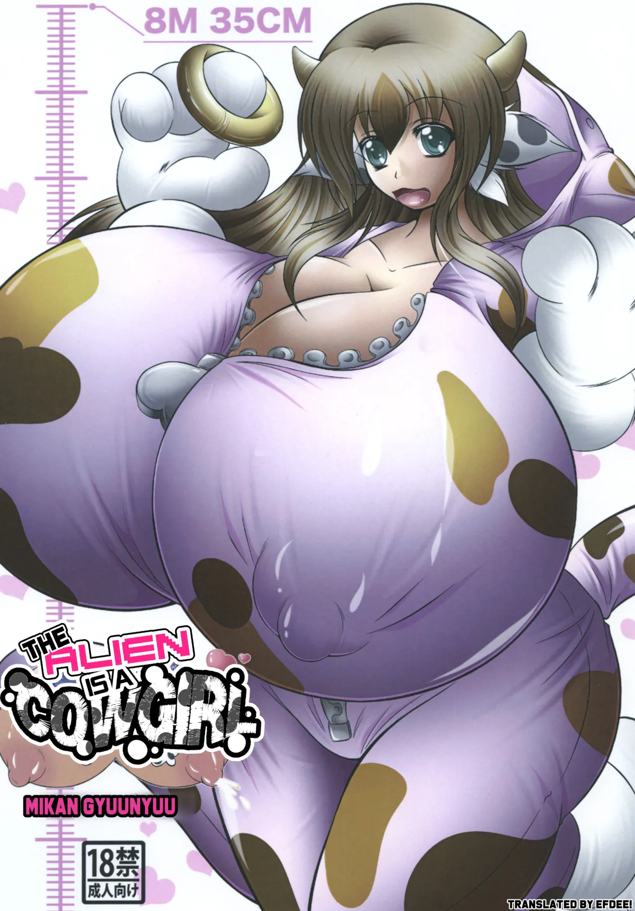 The Alien is a Cowgirl! cover