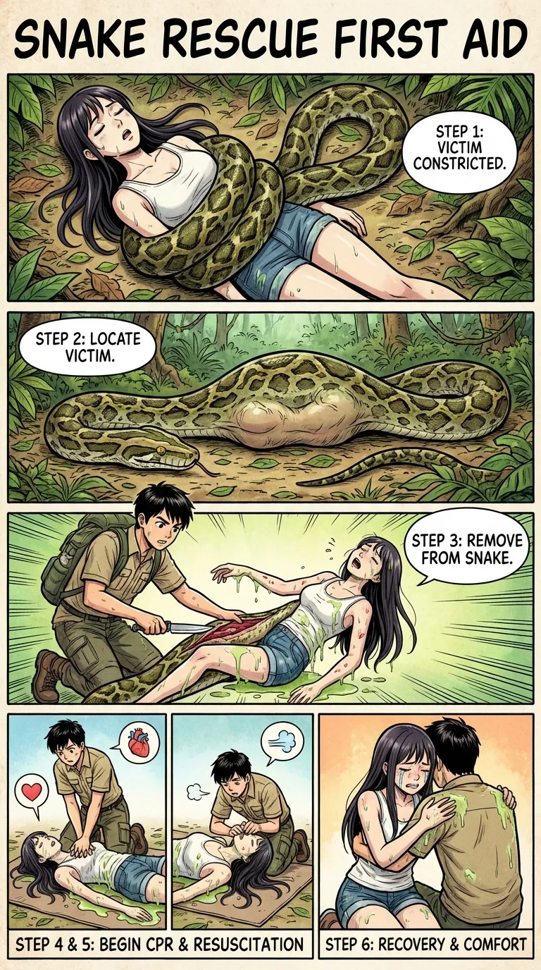 Safety Posters 2: Snake victim cover