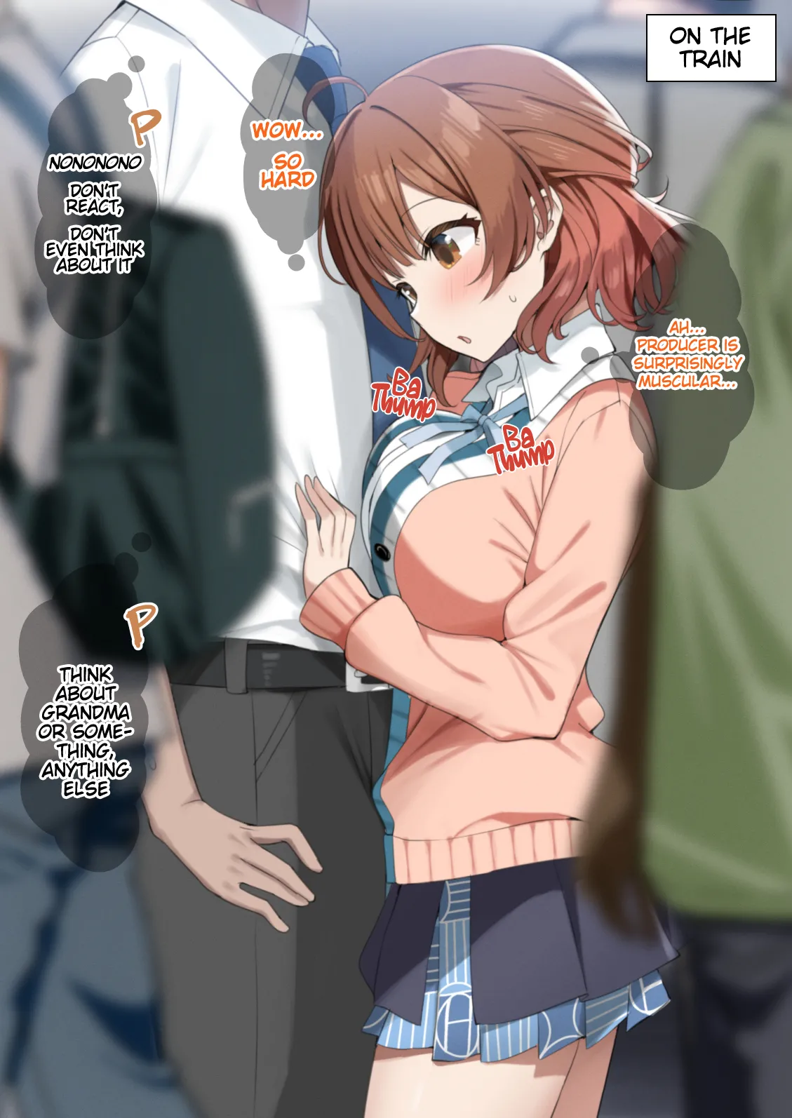 Hanami discovers an unexpected side of P-san cover