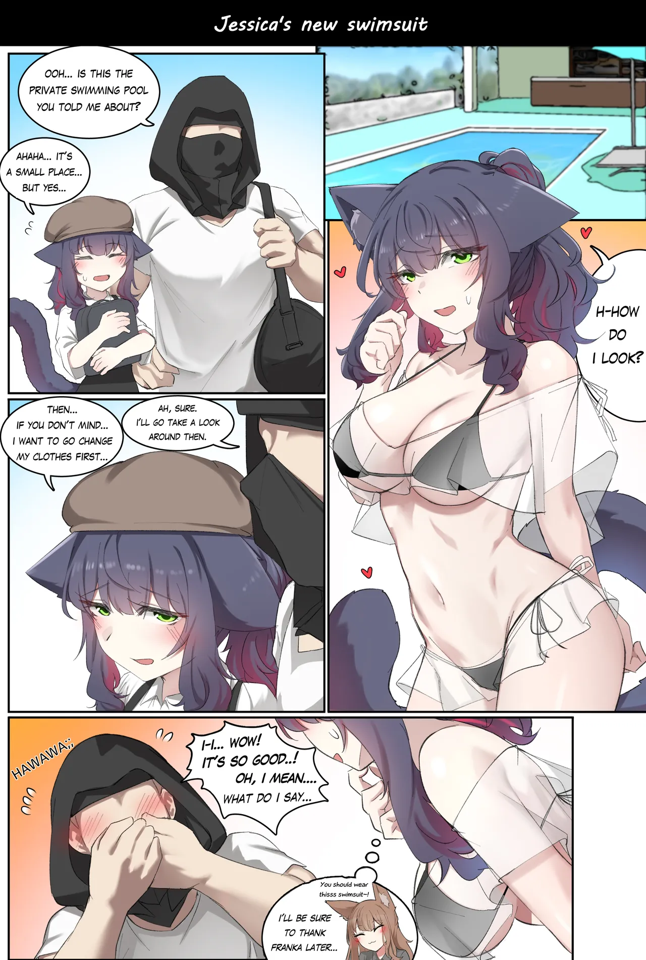 Jessica's new swimsuit cover