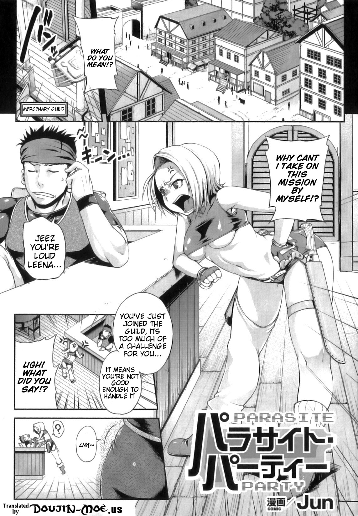Parasite Party Ch. 1-2 cover