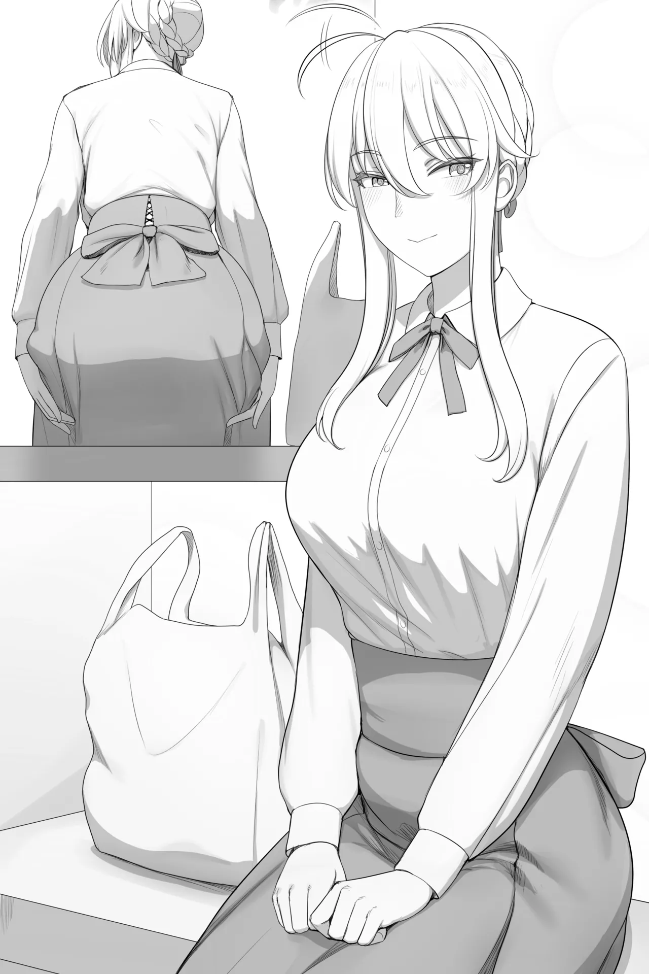 With Artoria-nee Complete (Full Size Patreon) Fate Grand Order cover