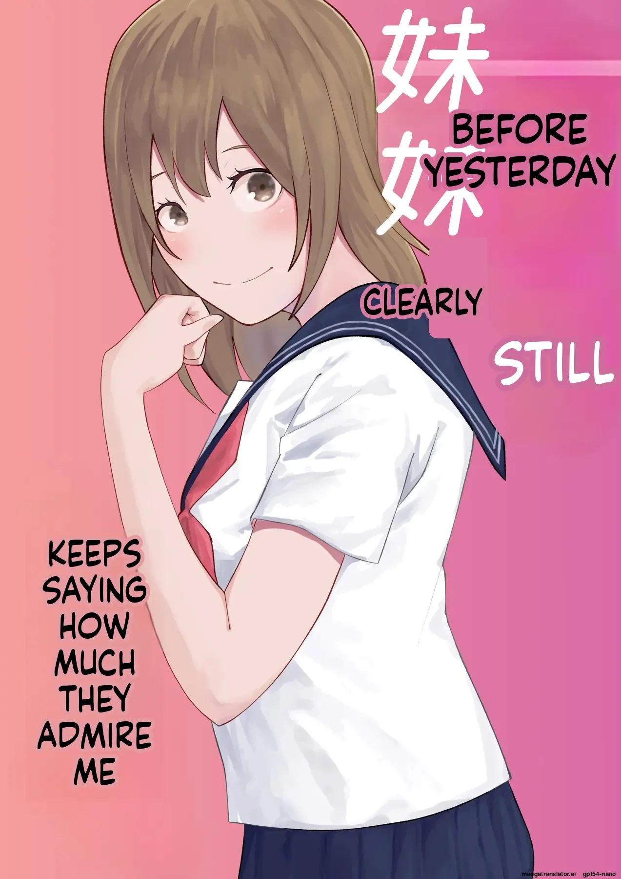 Before Yesterday Clearly Still Keeps Saying How much They Admire Me cover