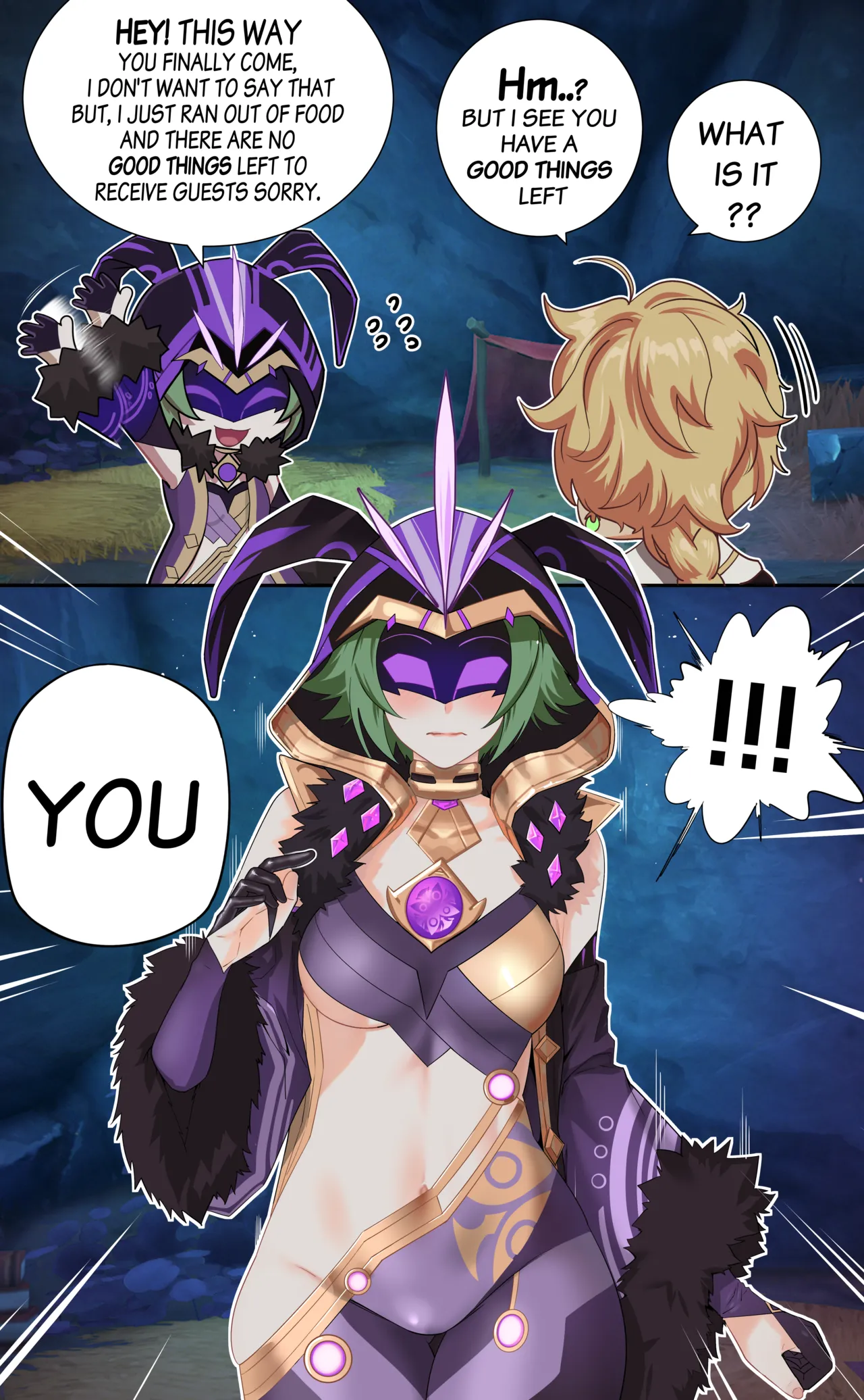 Feeding Fatui Electro Cicin Mage cover