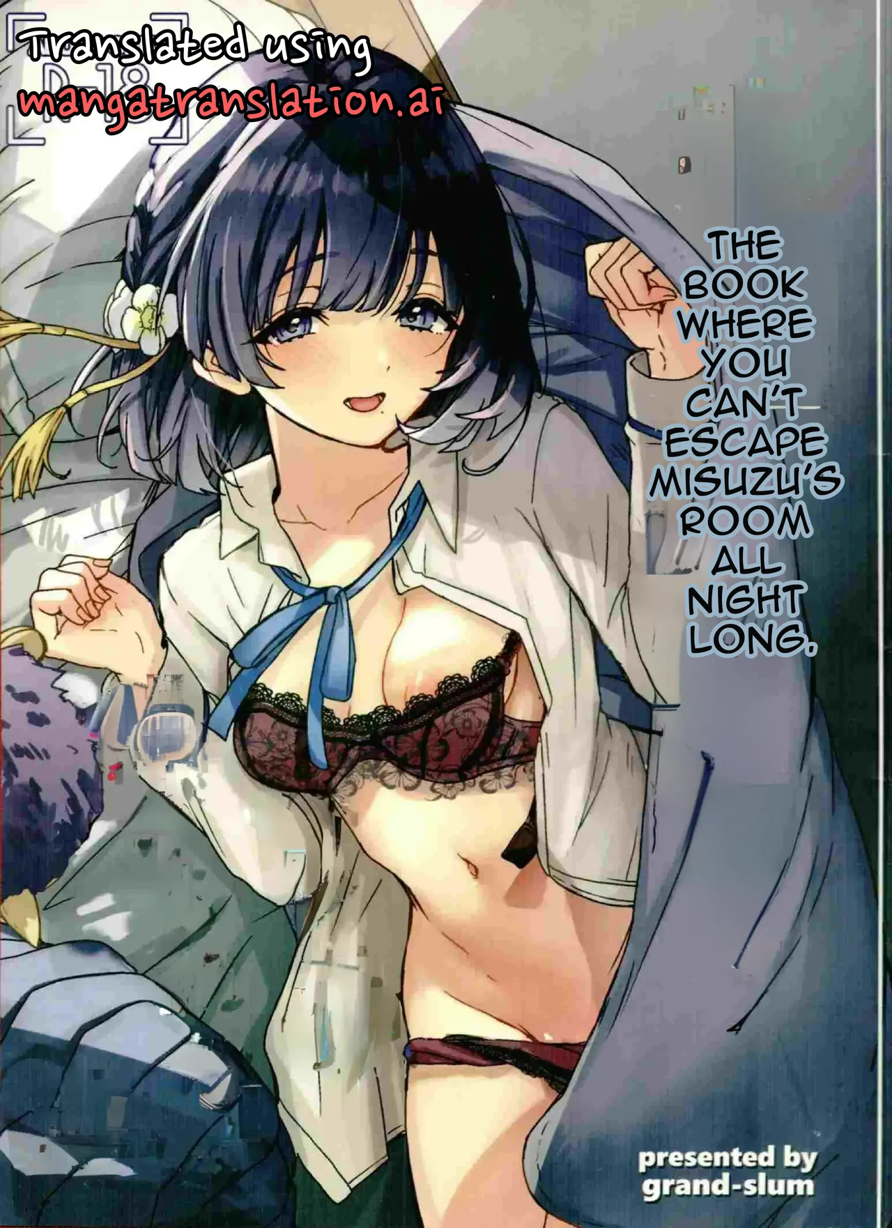 The Book Where You Can't Escape Misuzu's Room All Night Long. cover