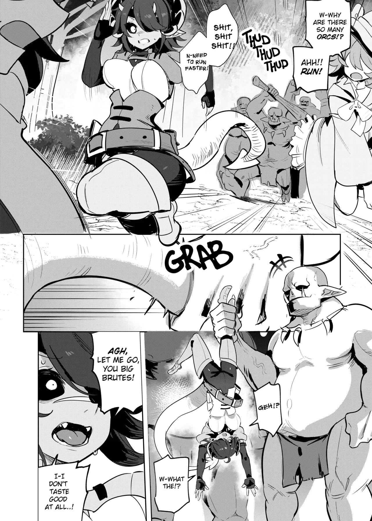 Zafira vs Orcs! Who will win? 💢 cover