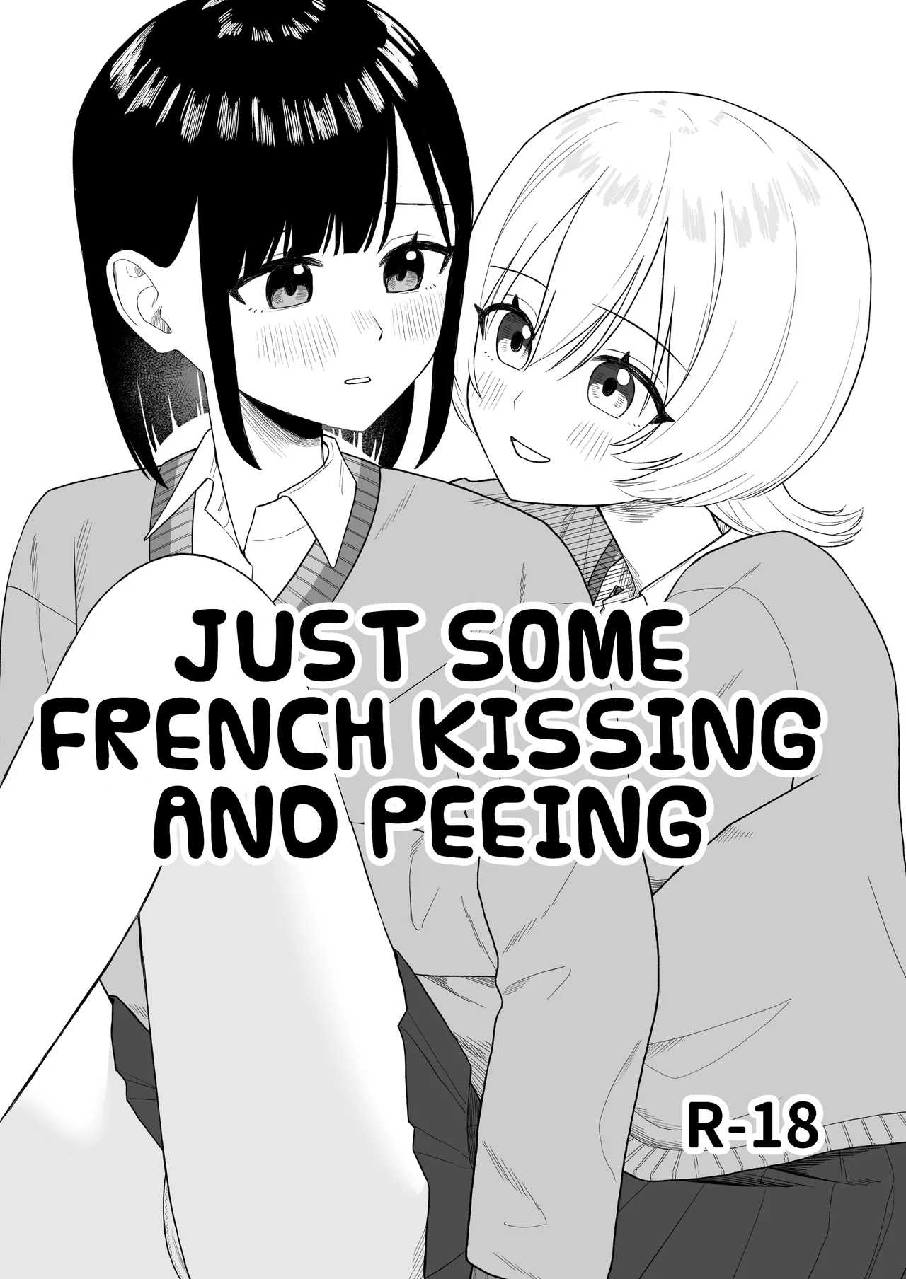 JUST SOME FRENCH KISSING ANO PEEING cover