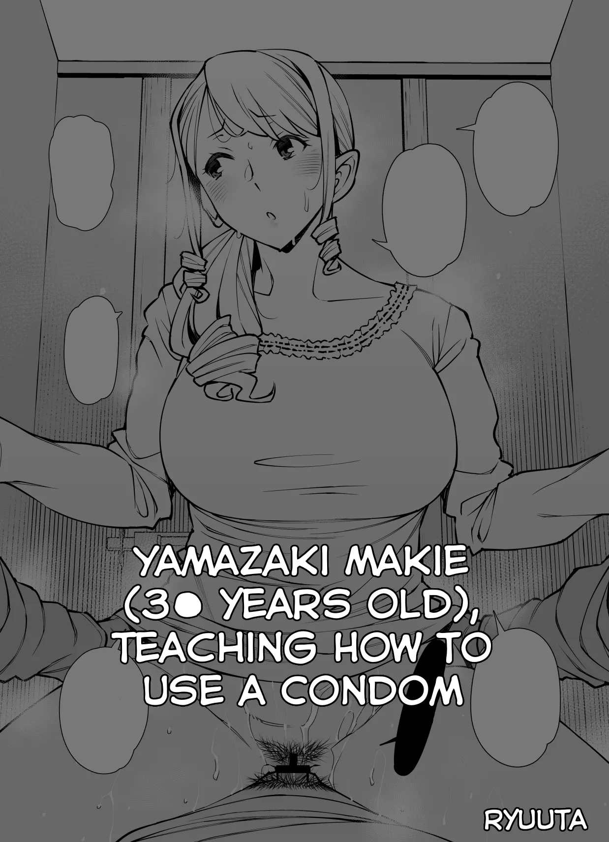 Yamazaki Makie (3● years old), Teaching How to Use a Condom cover